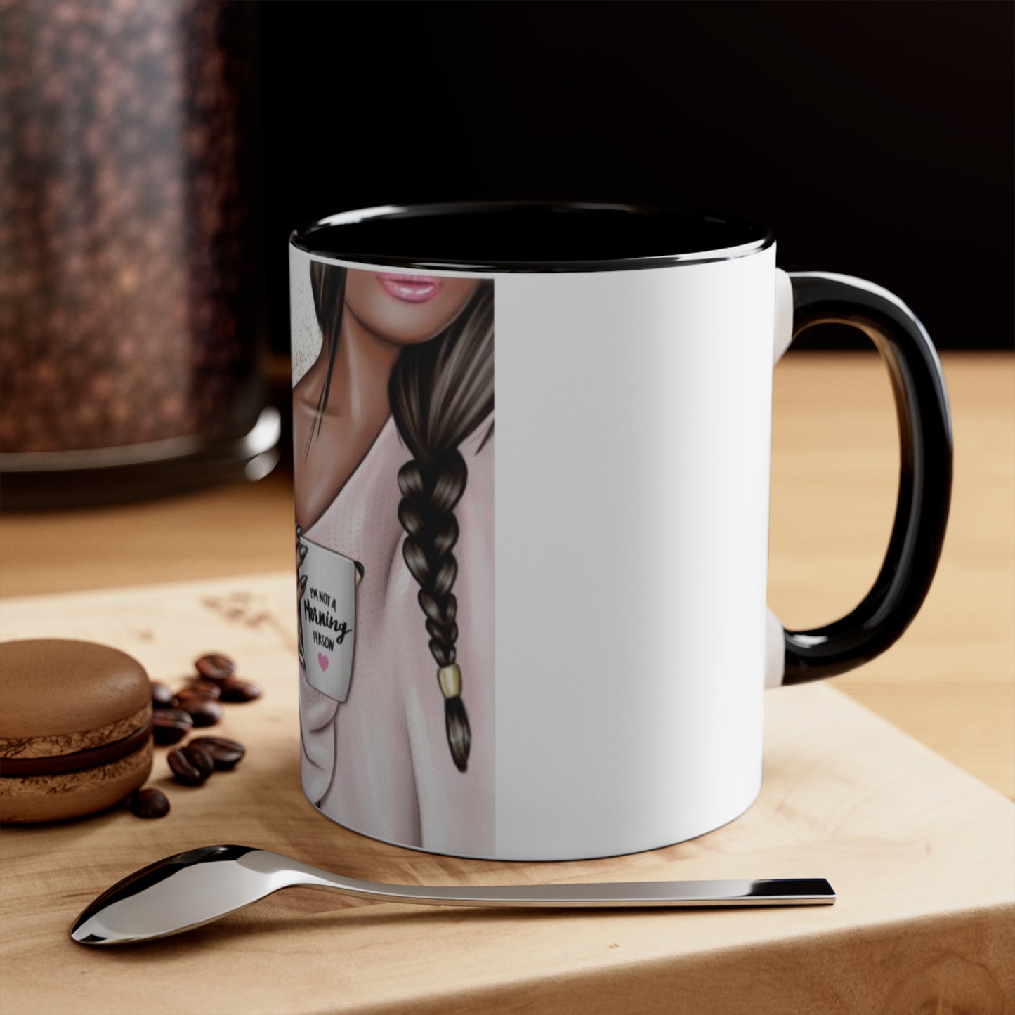 Coffee Babe Accent Mug