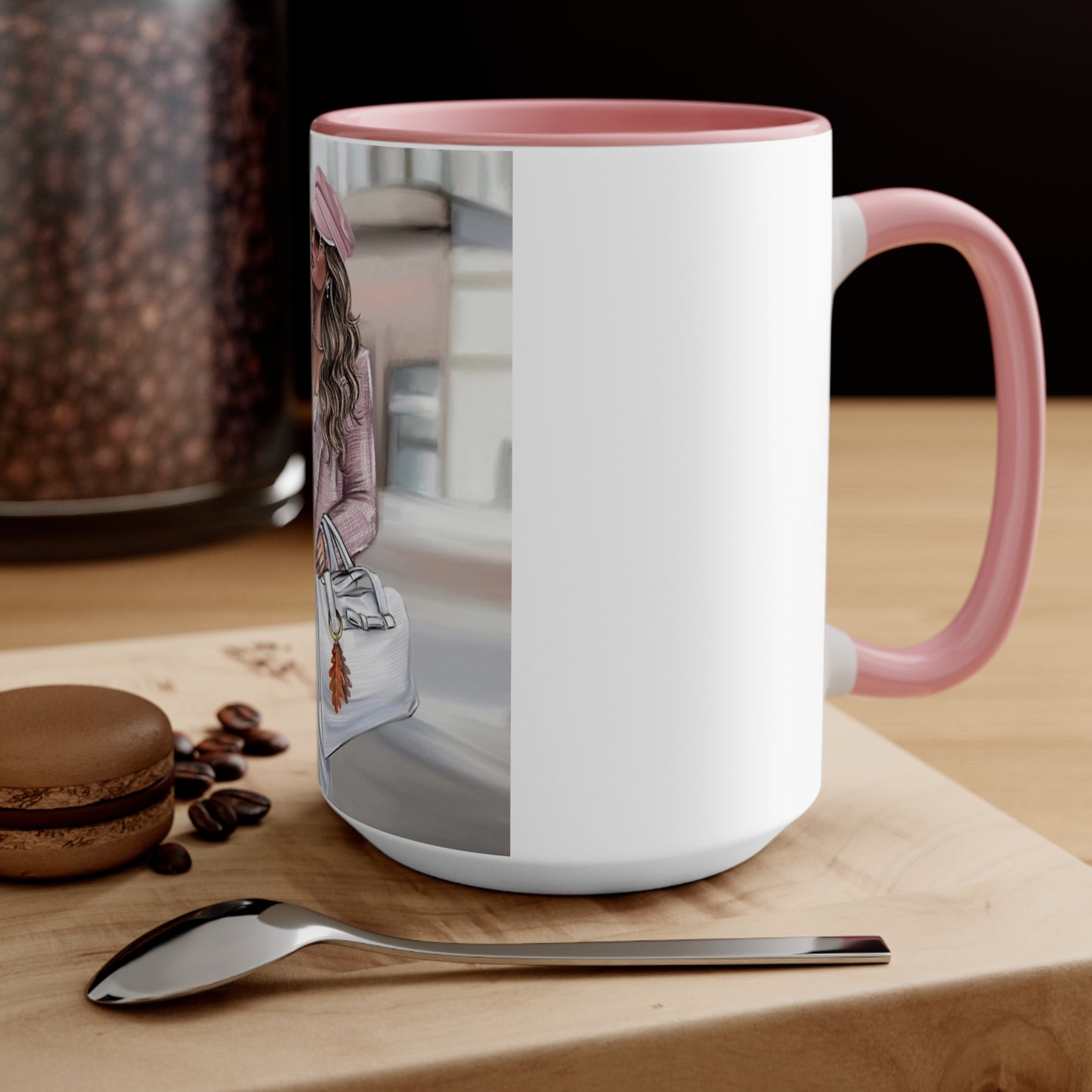 Shopping is my Love Language Accent Mug