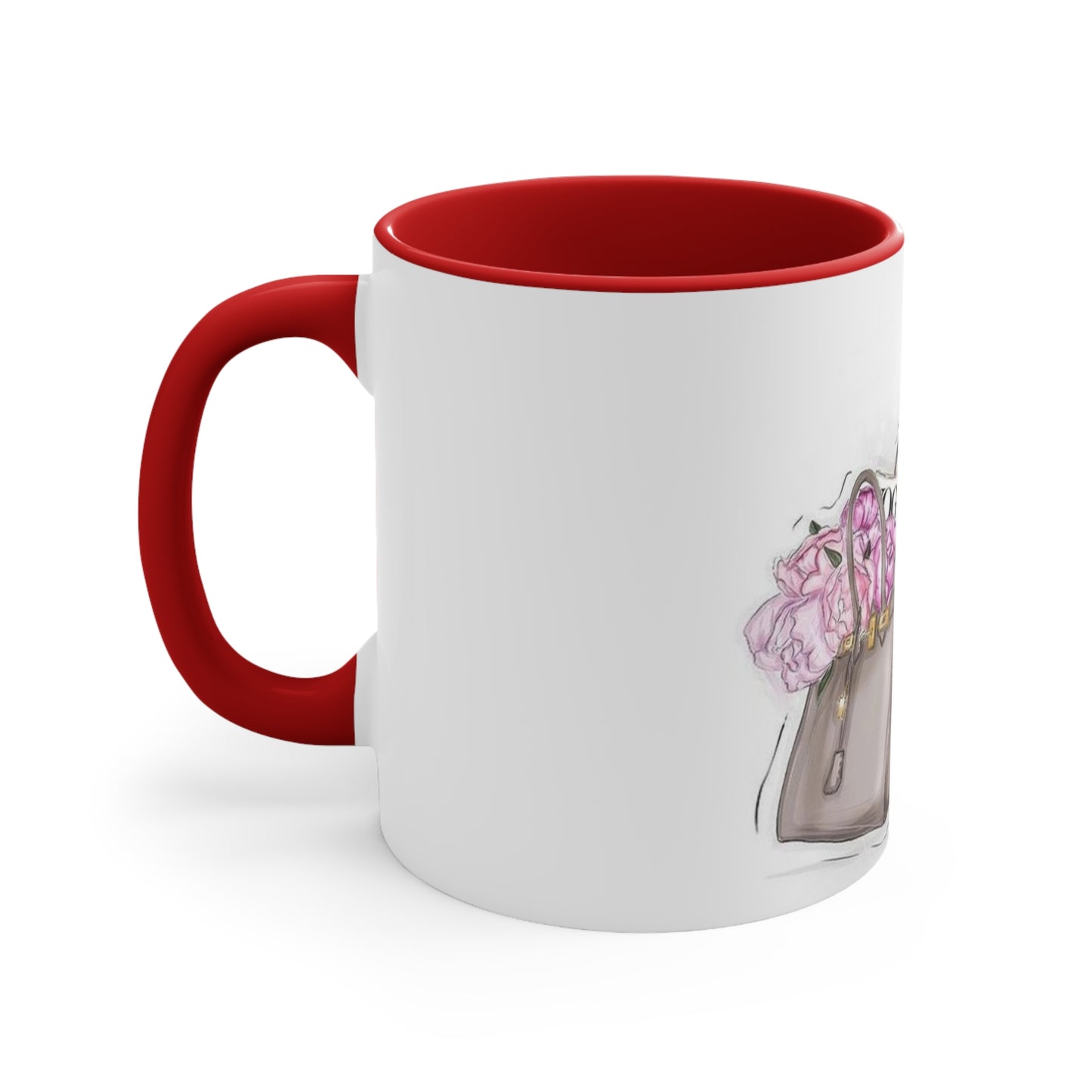 Red Bottom Babe Accent Mug