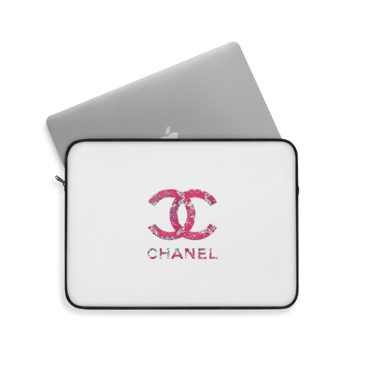 Pink Floral Laptop Sleeve