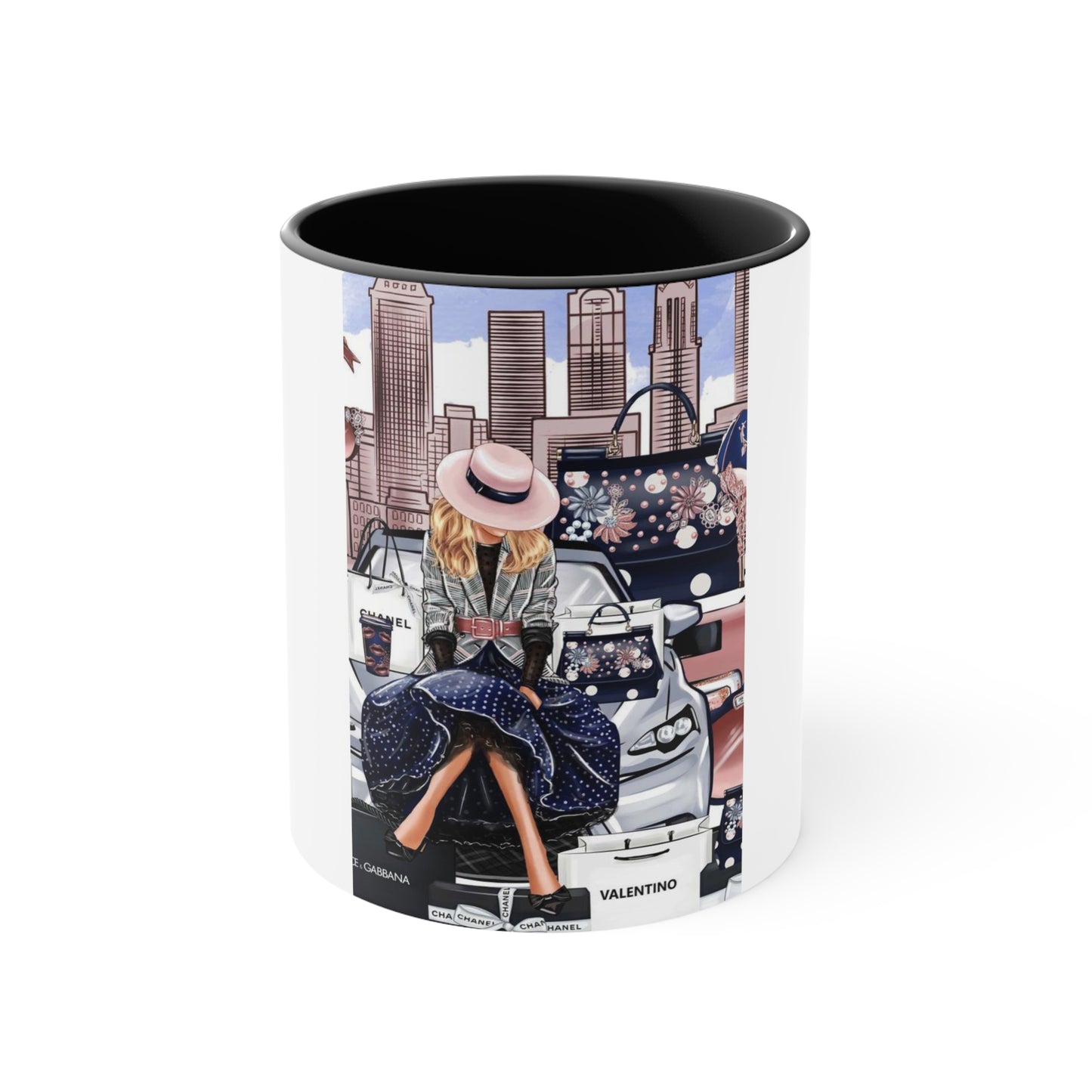 Girl Boss Accent Mug