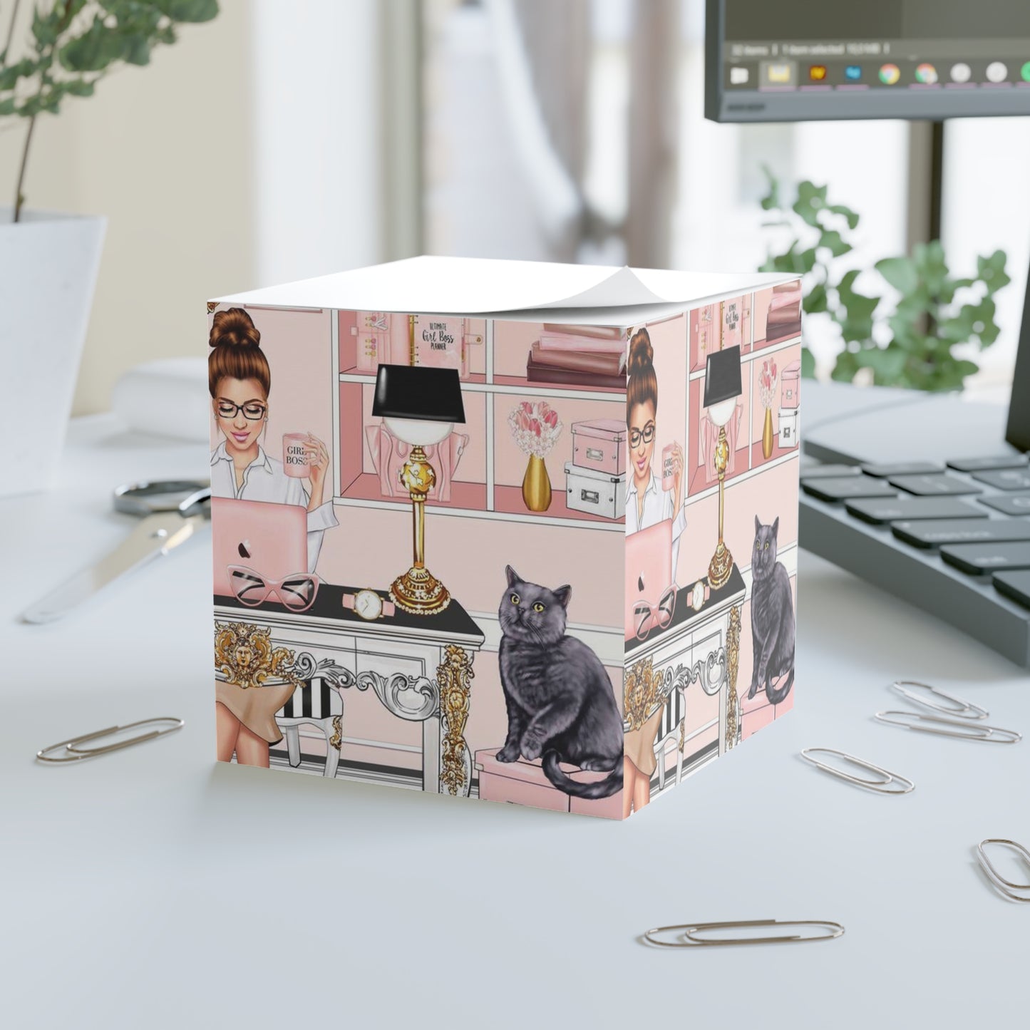 Gal boss Note Cube