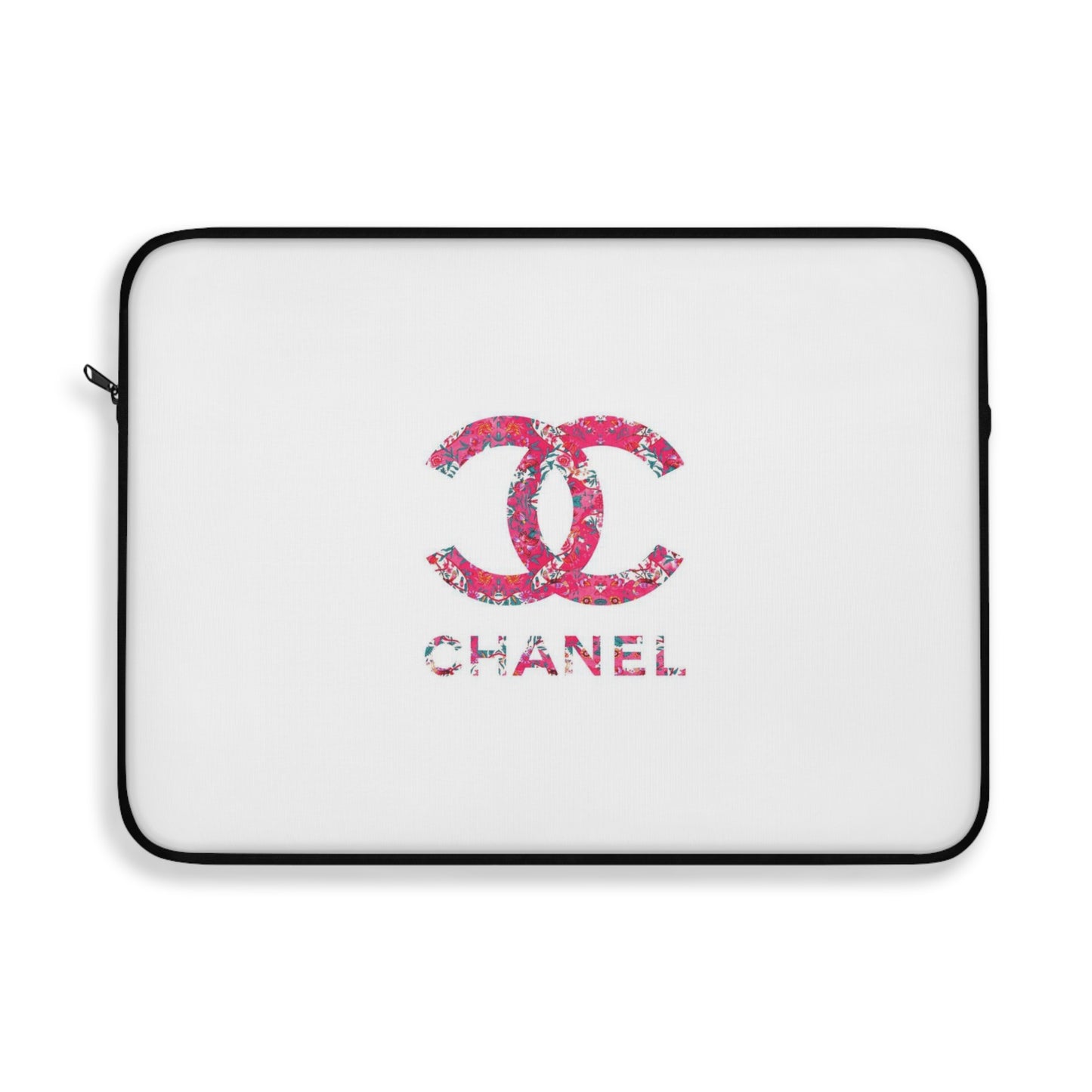Pink Floral Laptop Sleeve