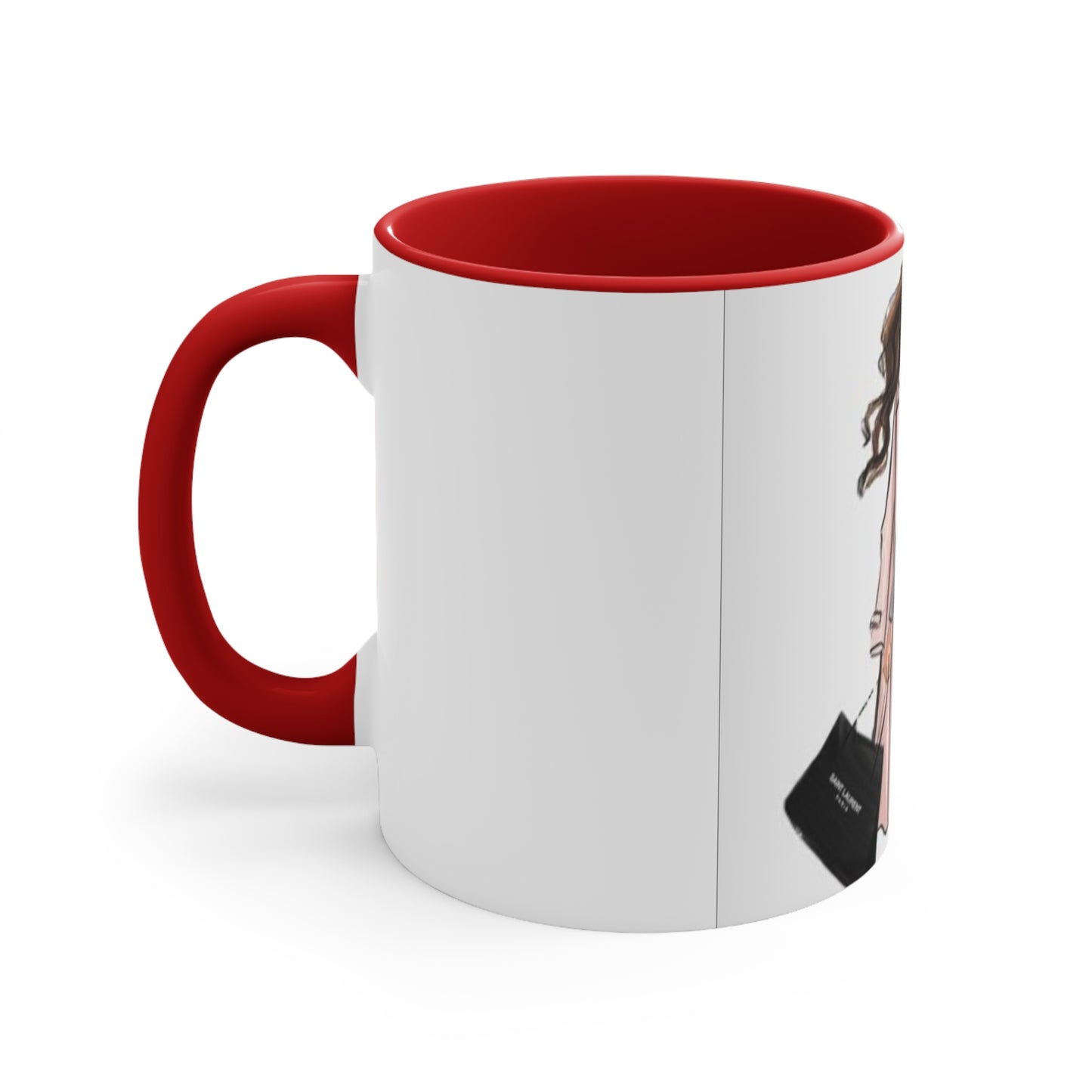 Fall in Paris Accent Mug