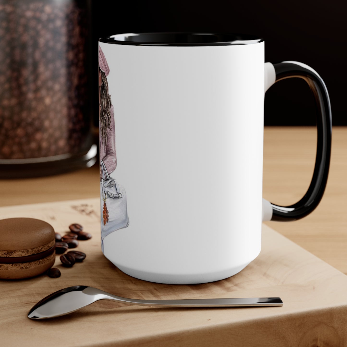 Let's Go Shopping Accent Mug
