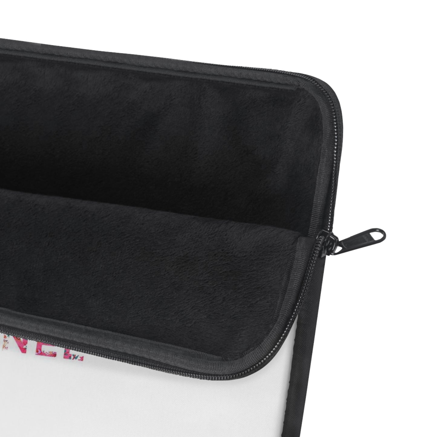 Pink Floral Laptop Sleeve