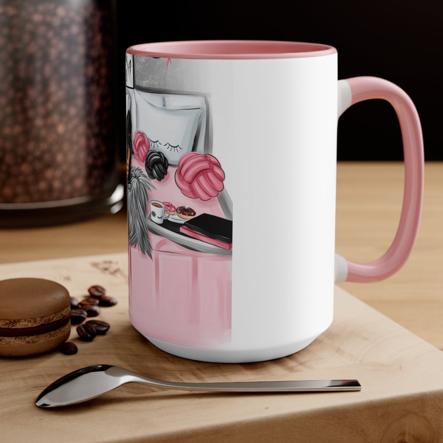 Morning Manifestations Accent Mug