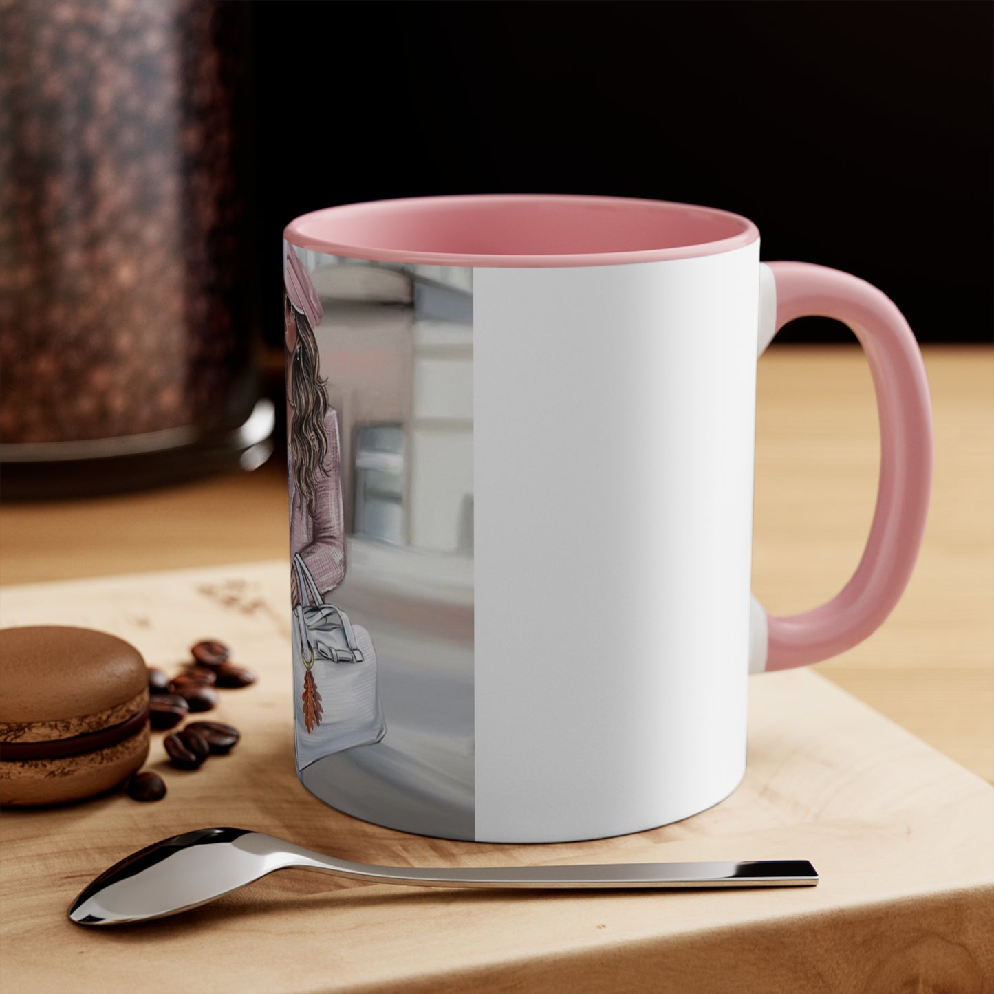 Shopping is my Love Language Accent Mug