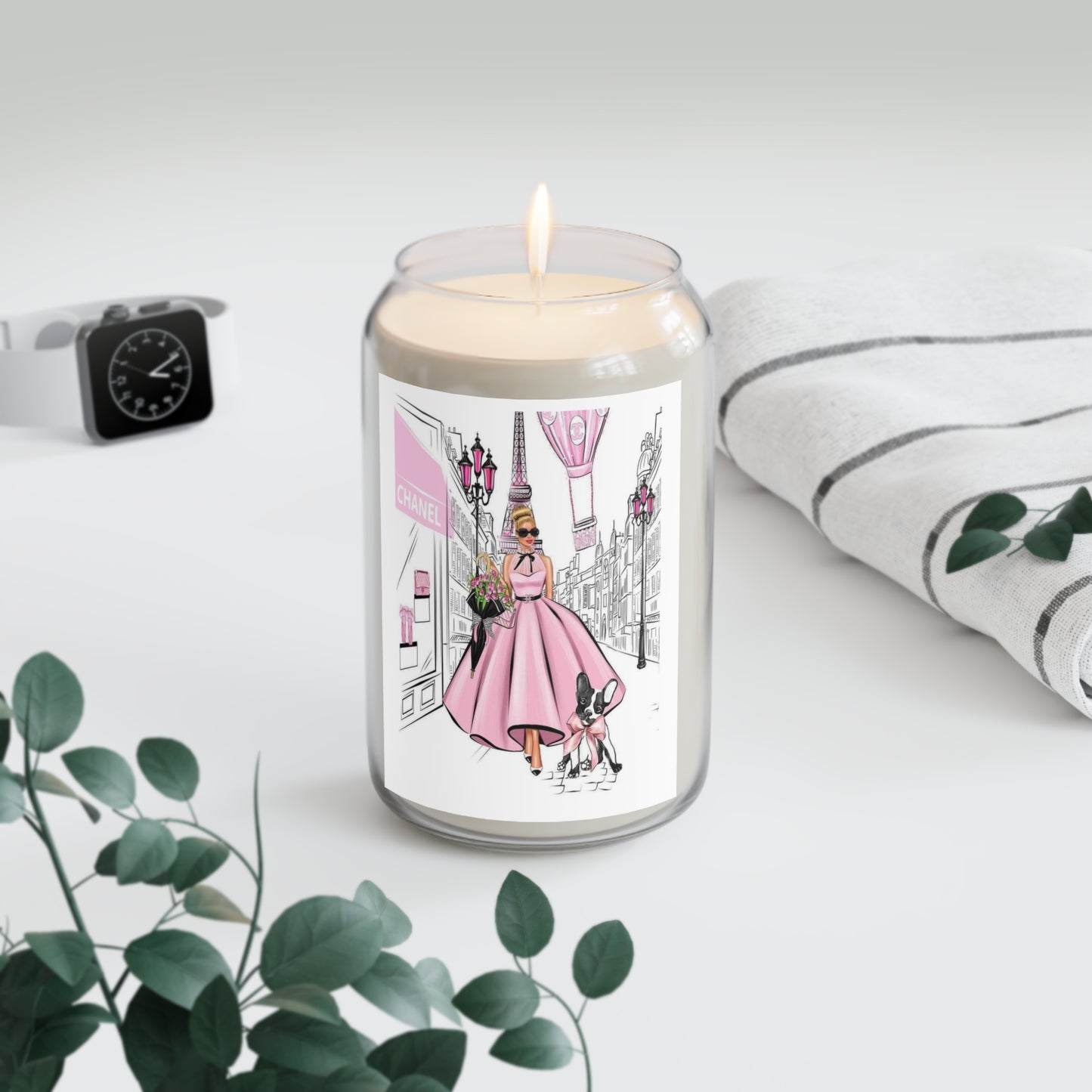 Pretty in Pink Scented Soy Candle, 9oz