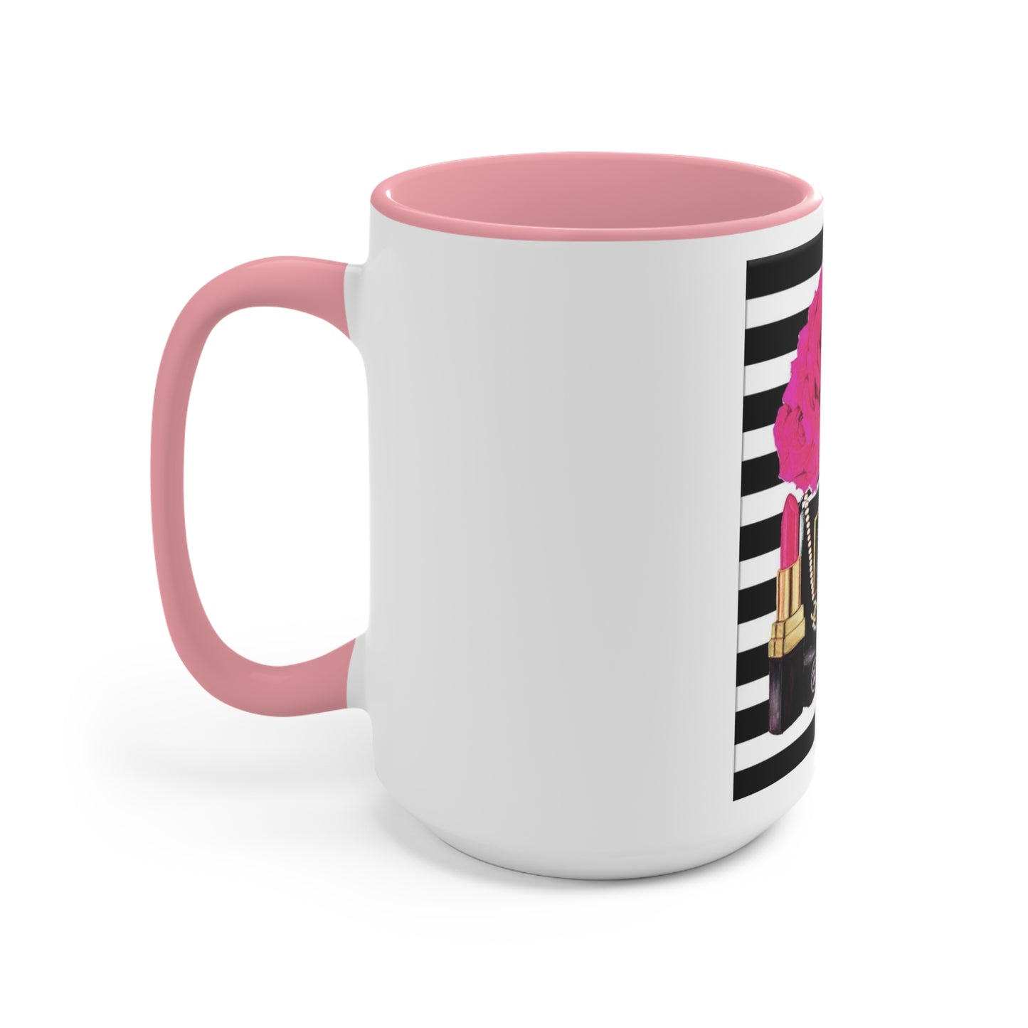 CC rose Accent Mug