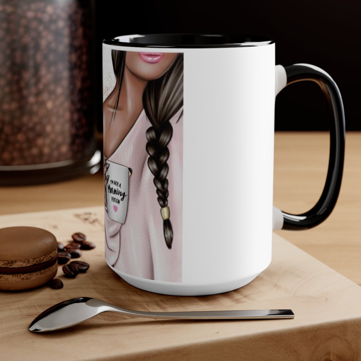 Coffee Babe Accent Mug