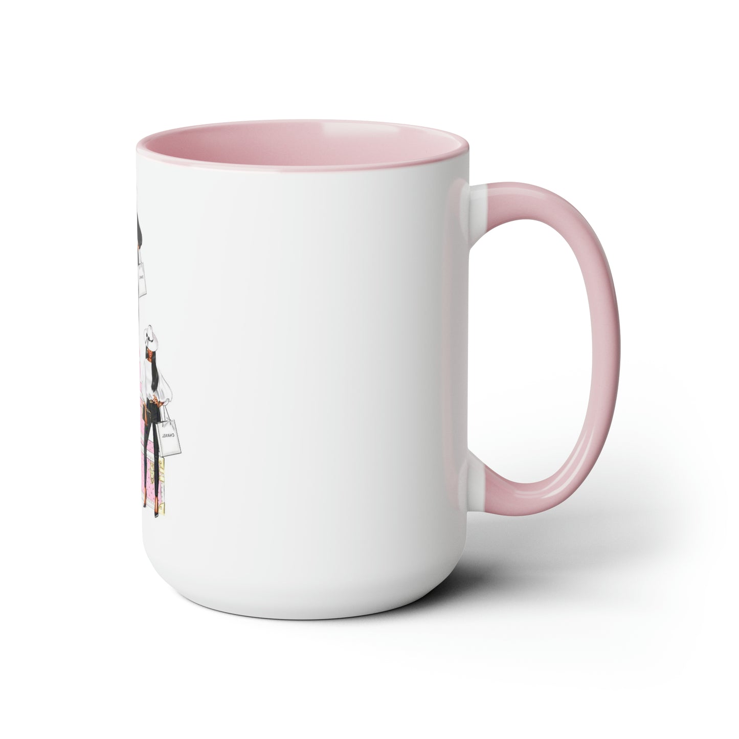 C Babes Two-Tone Coffee Mugs, 15oz