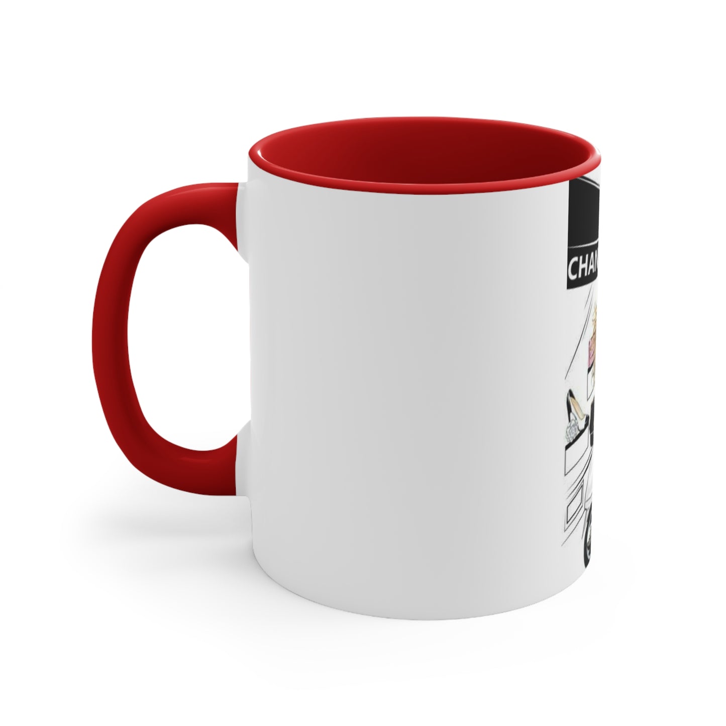 Scooting Around Accent Mug