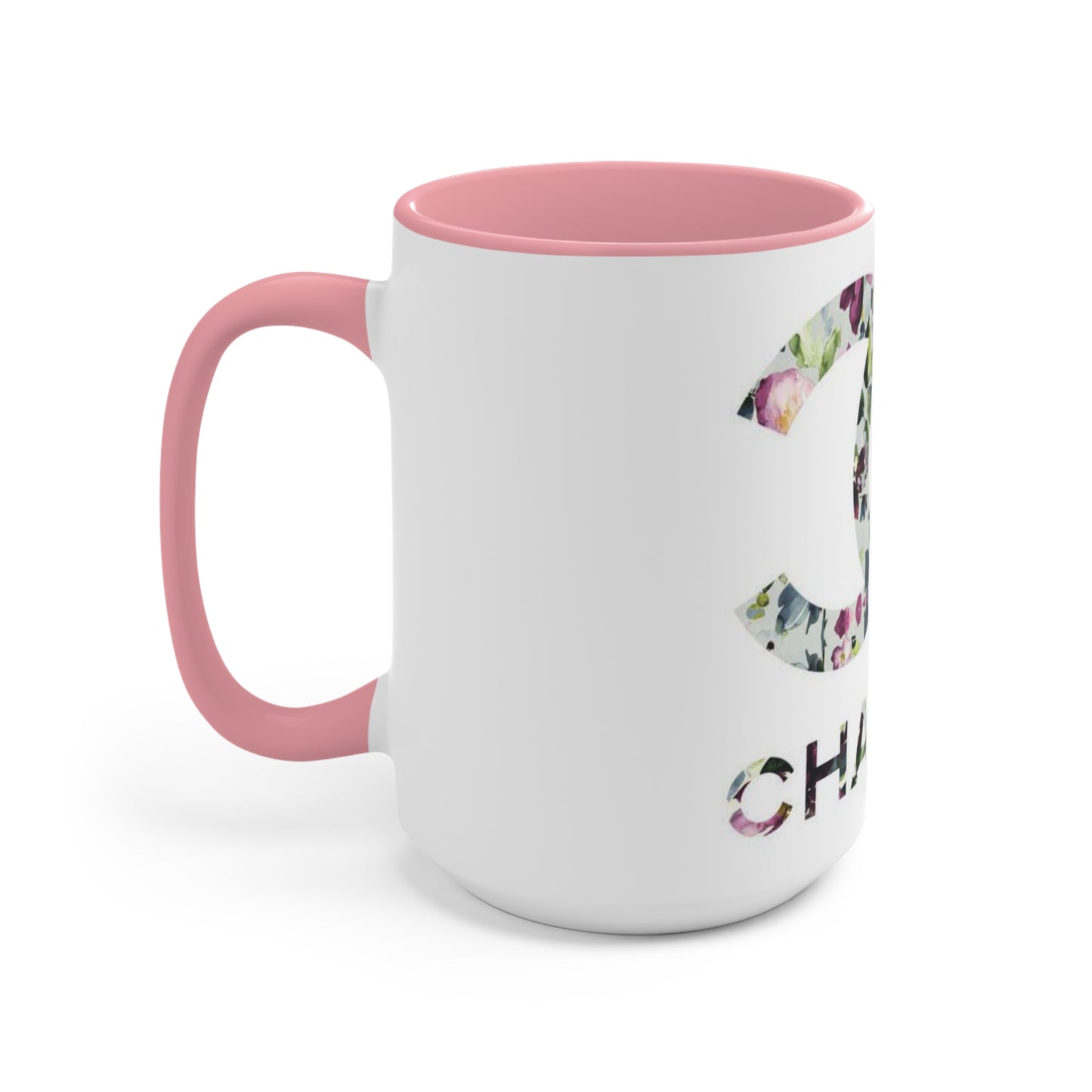 Floral CC Accent Mug
