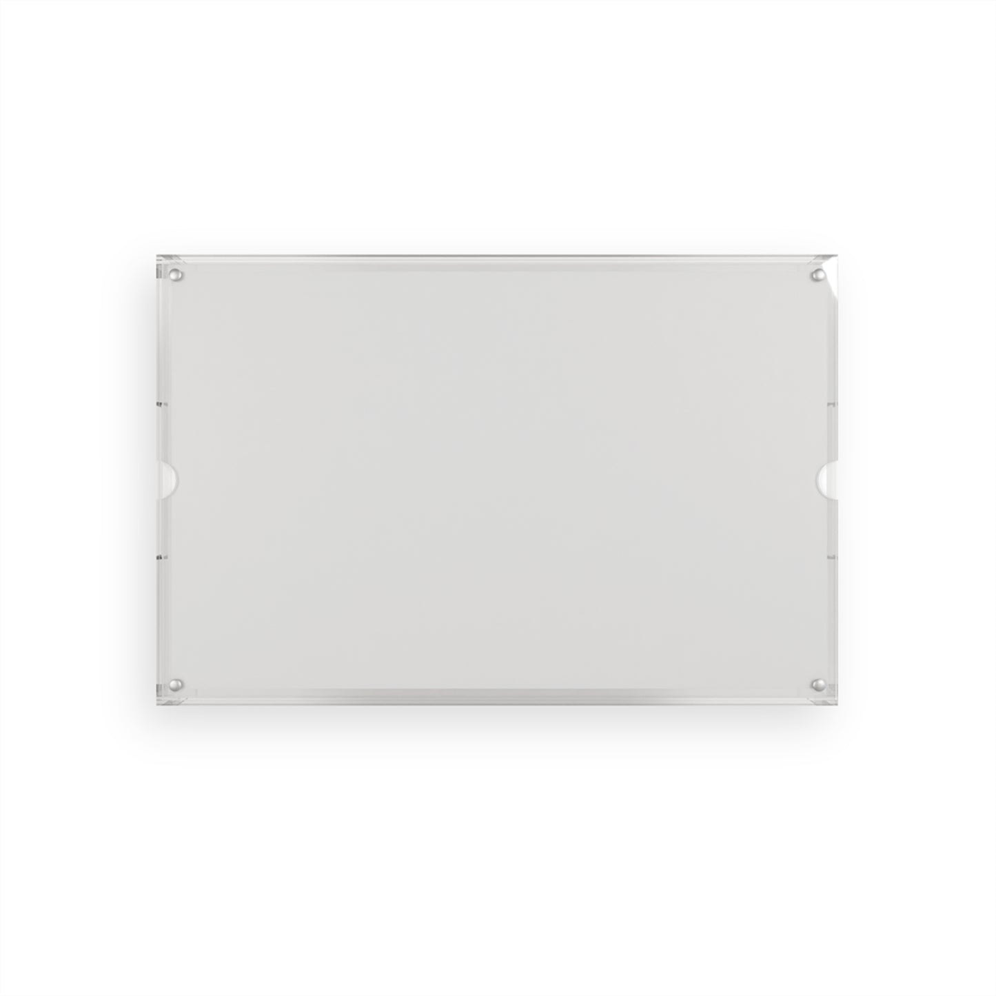 Floral CC Acrylic Serving Tray