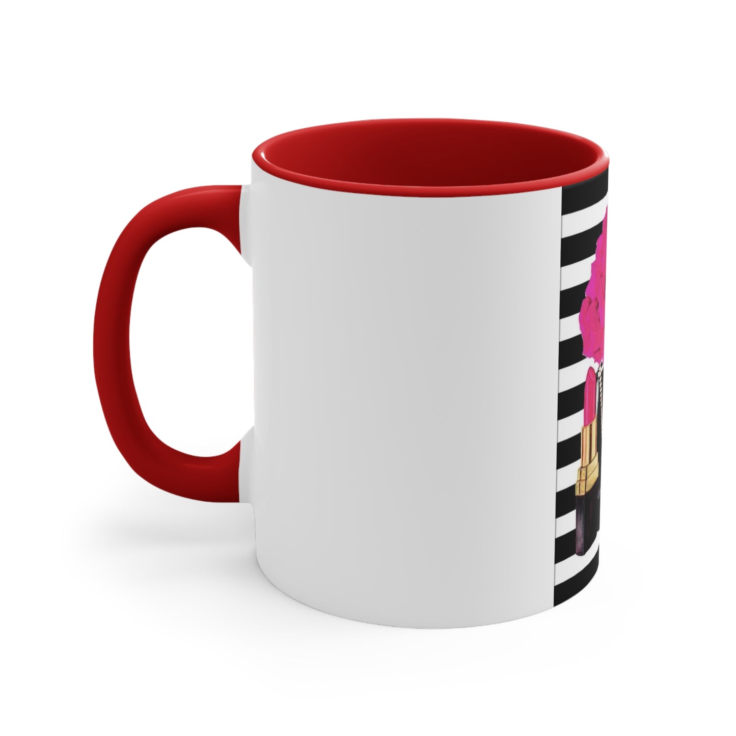 CC rose Accent Mug