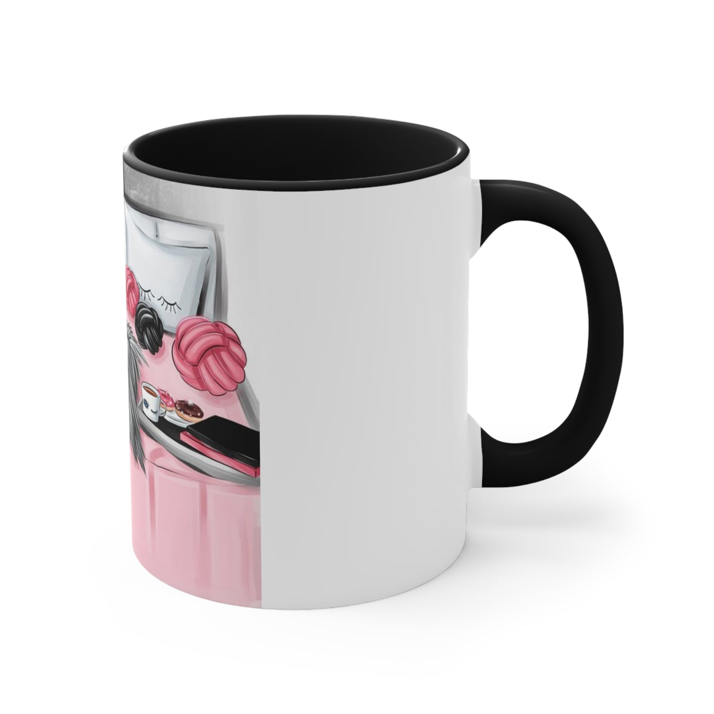 Morning Manifestations Accent Mug