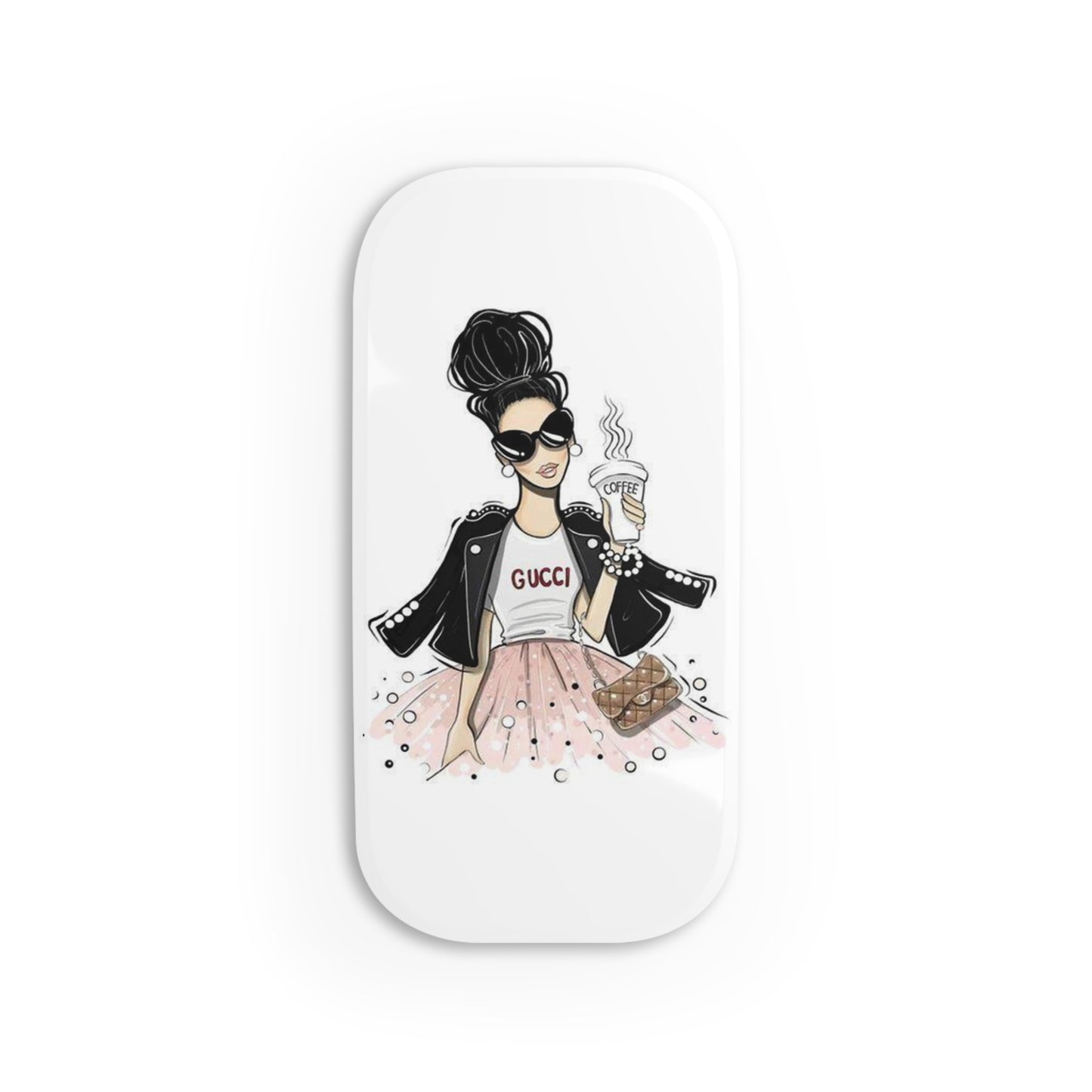 Fashion Gal Phone Click-On Grip
