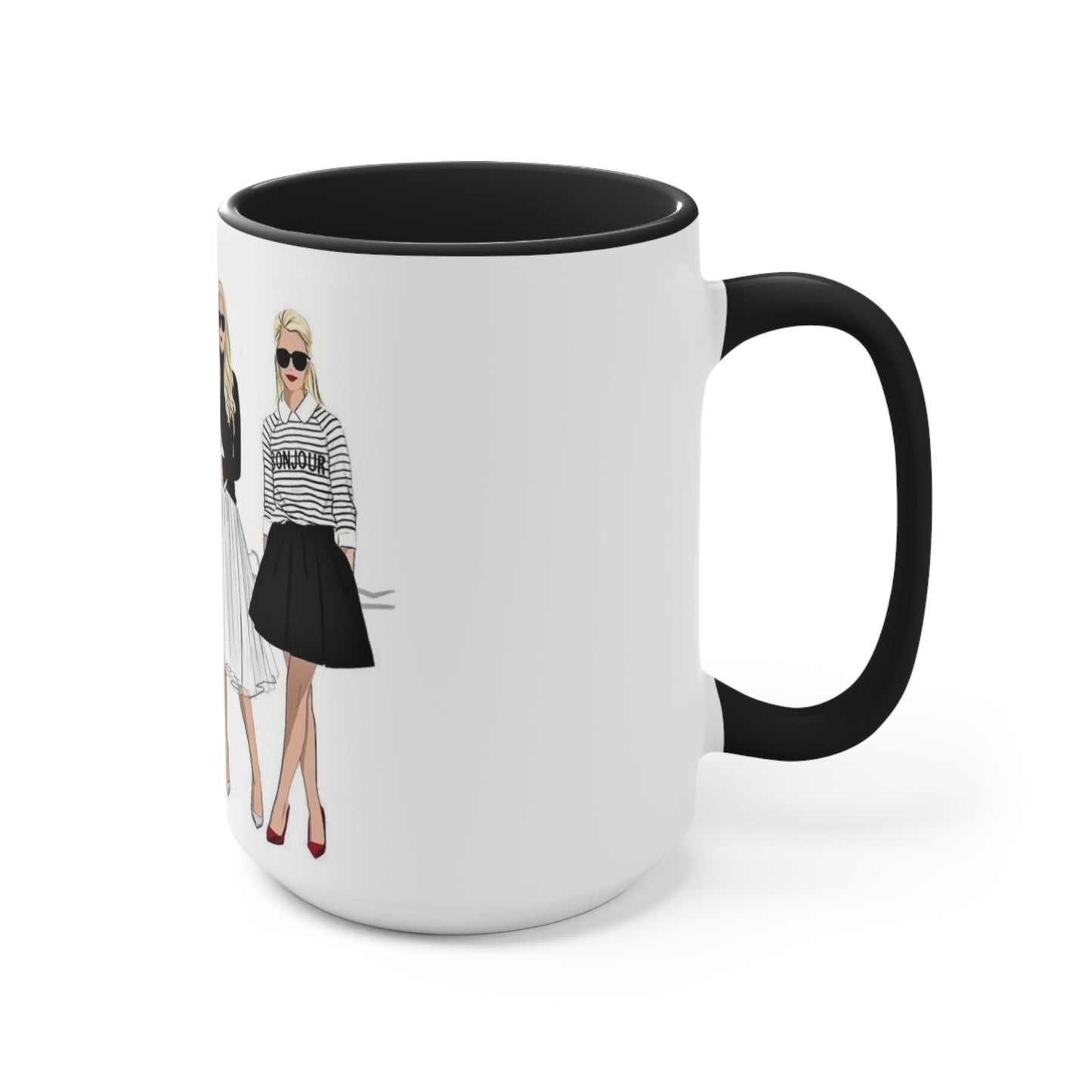 Strike a Pose Accent Mug