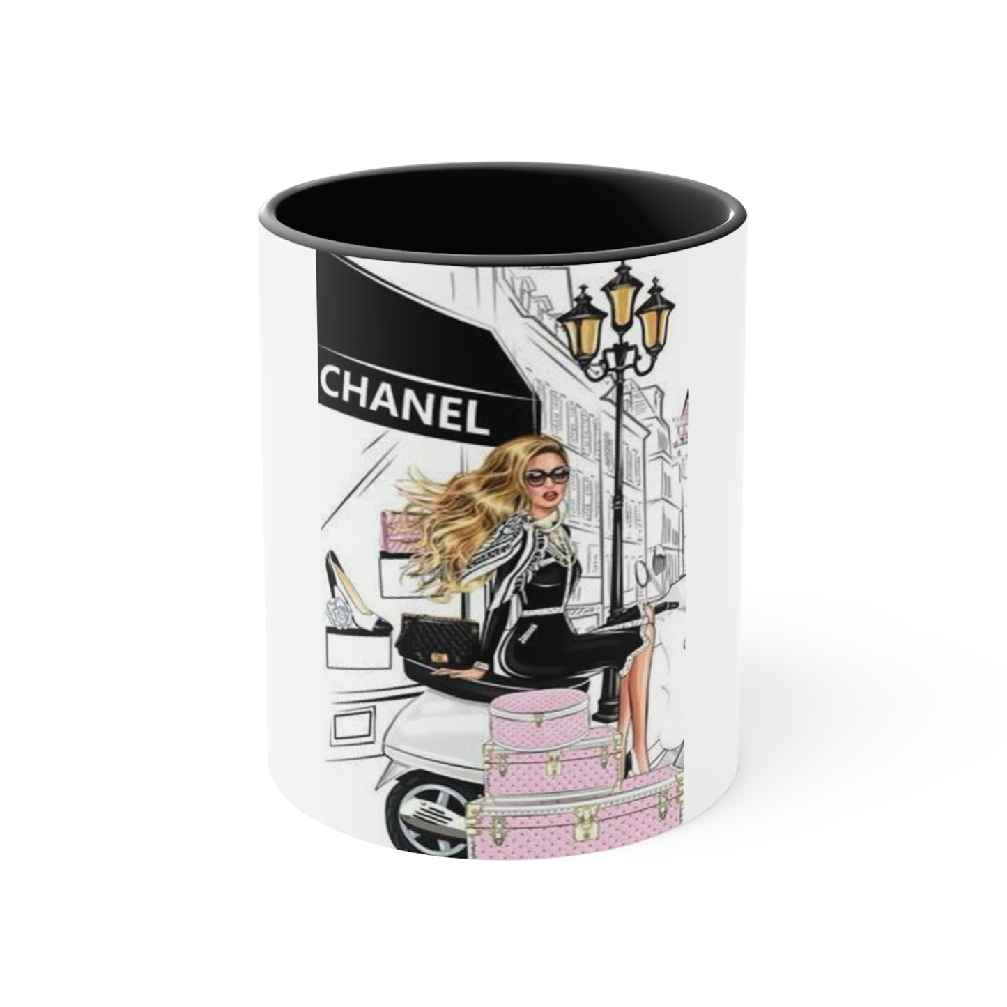 Scooting Around Accent Mug