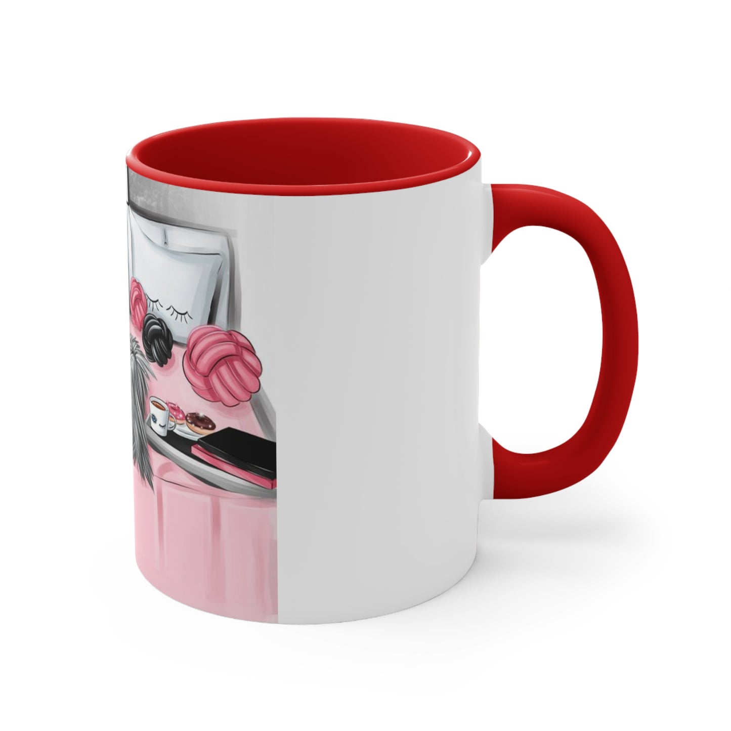 Morning Manifestations Accent Mug