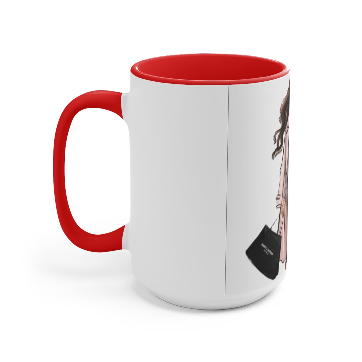 Fall in Paris Accent Mug