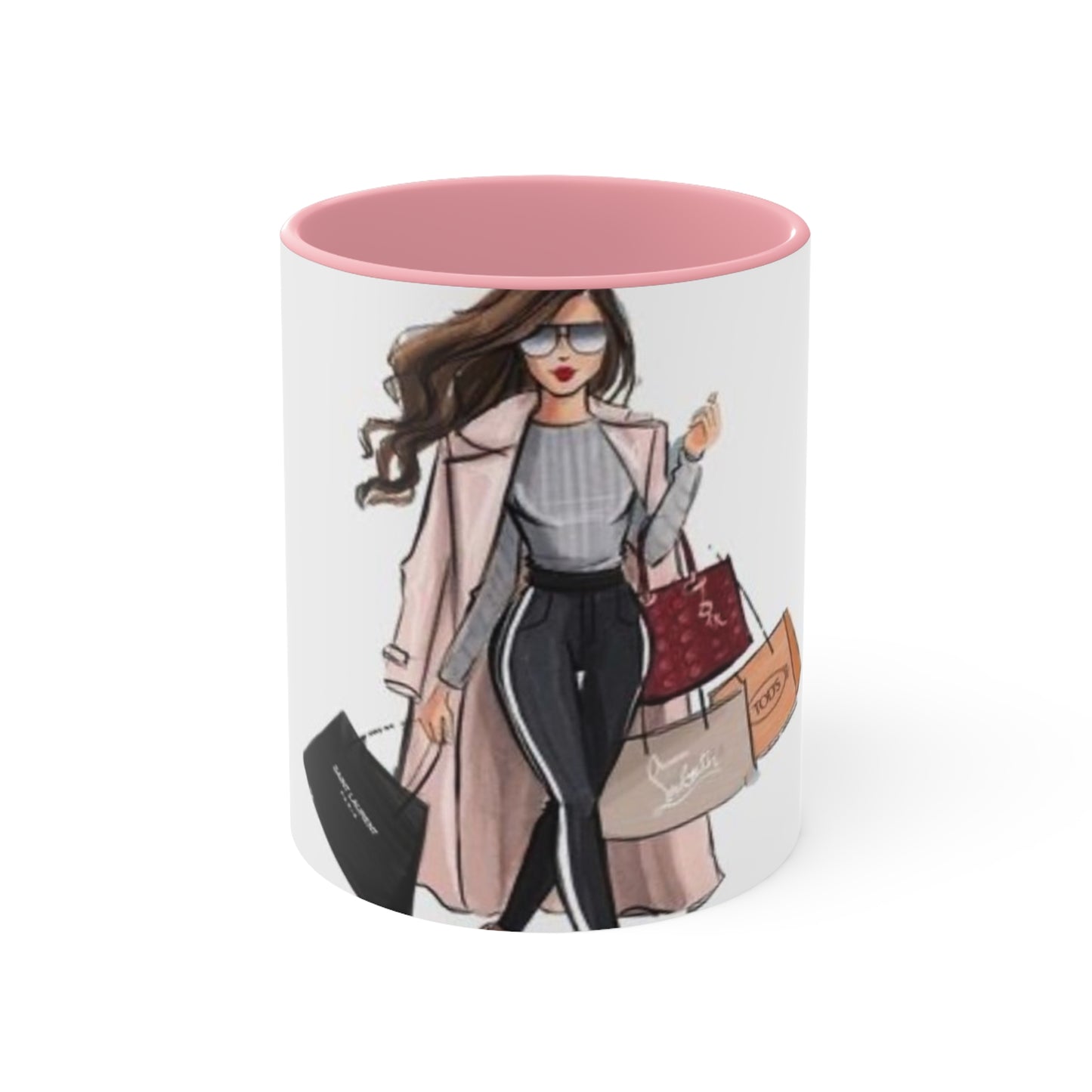 Fall in Paris Accent Mug