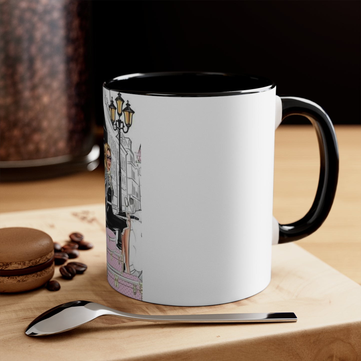 Scooting Around Accent Mug