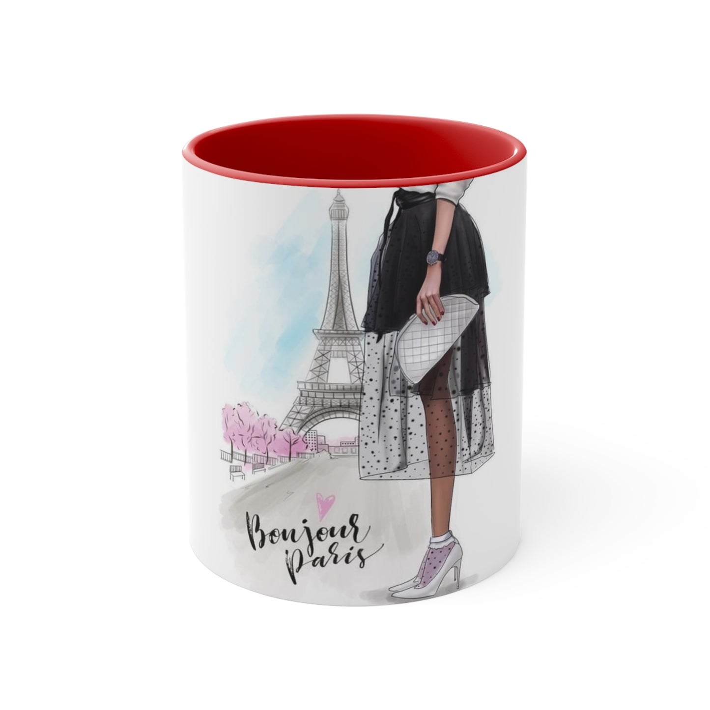 Bonjour Accent Mug