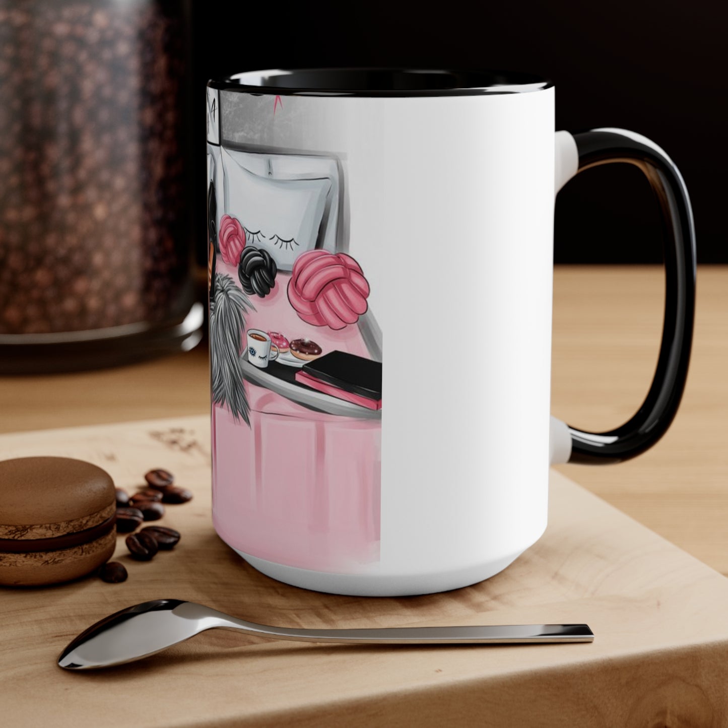 Morning Manifestations Accent Mug