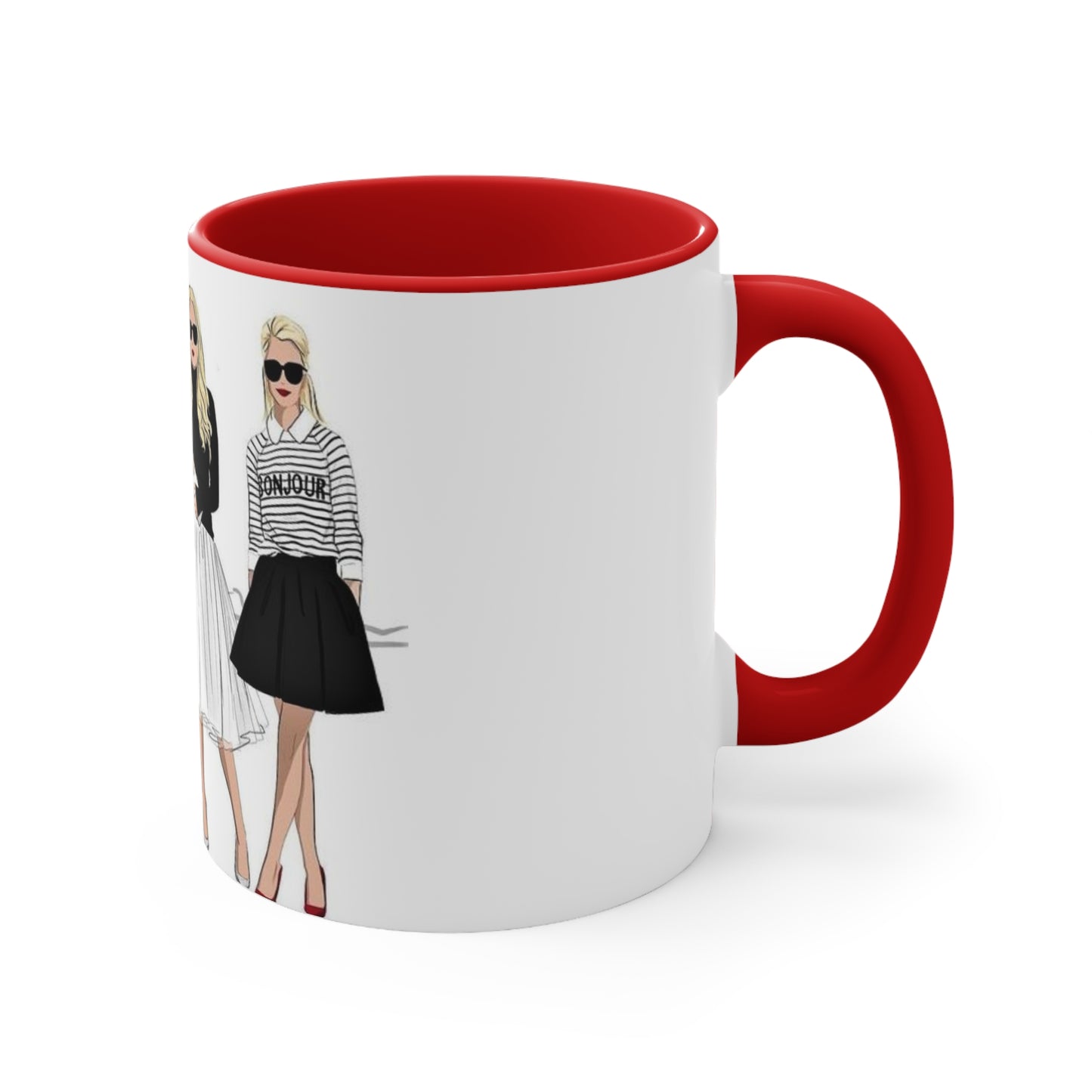 Strike a Pose Accent Mug