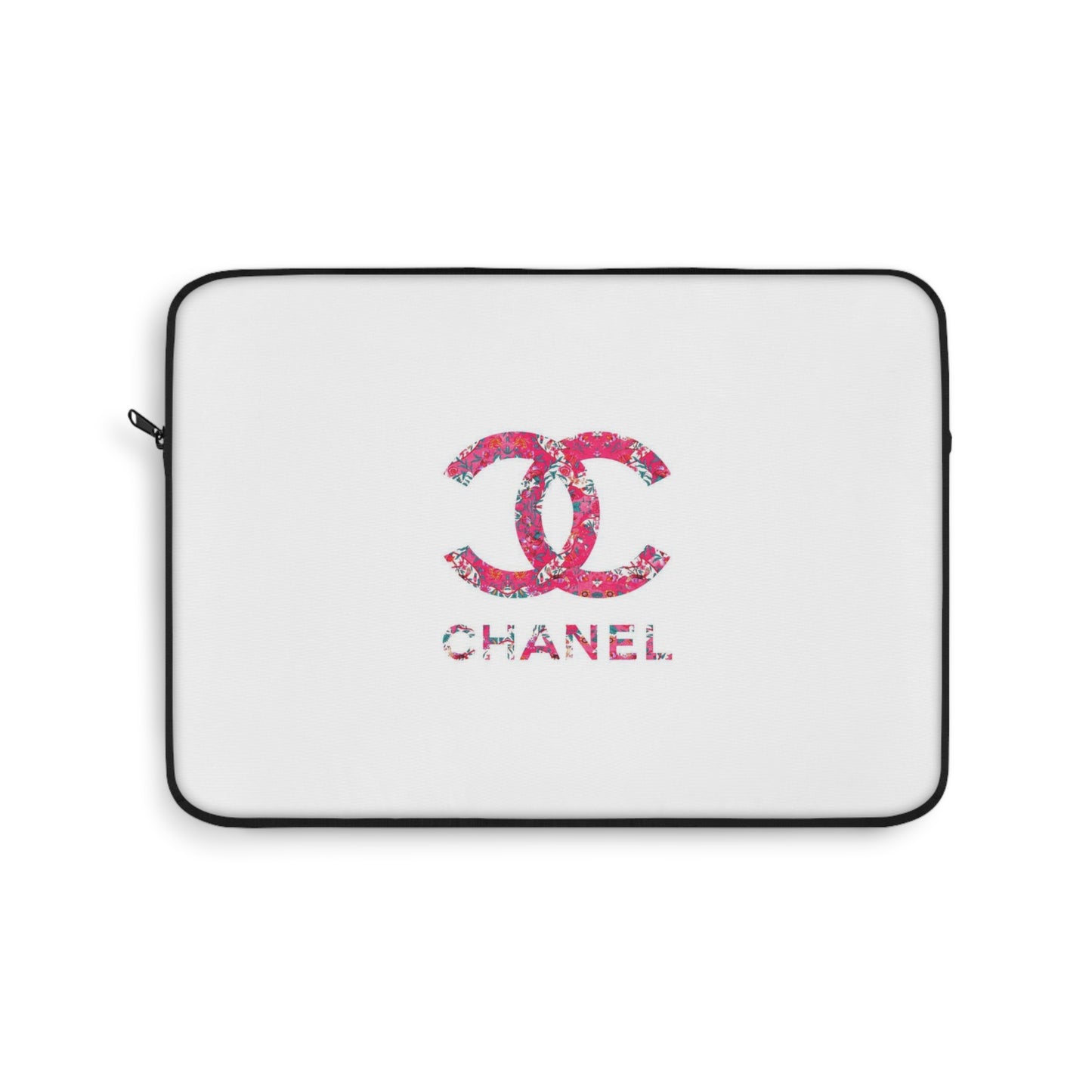 Pink Floral Laptop Sleeve