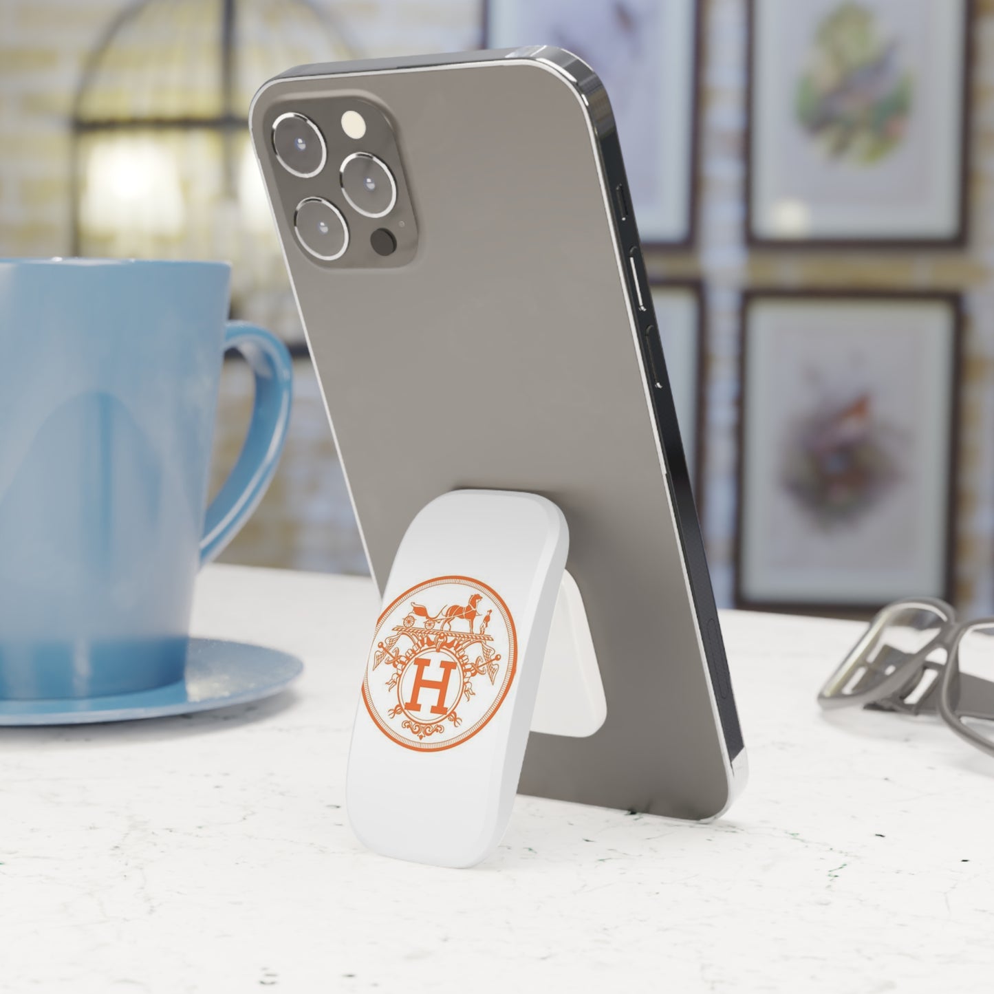 H Logo Phone Click-On Grip