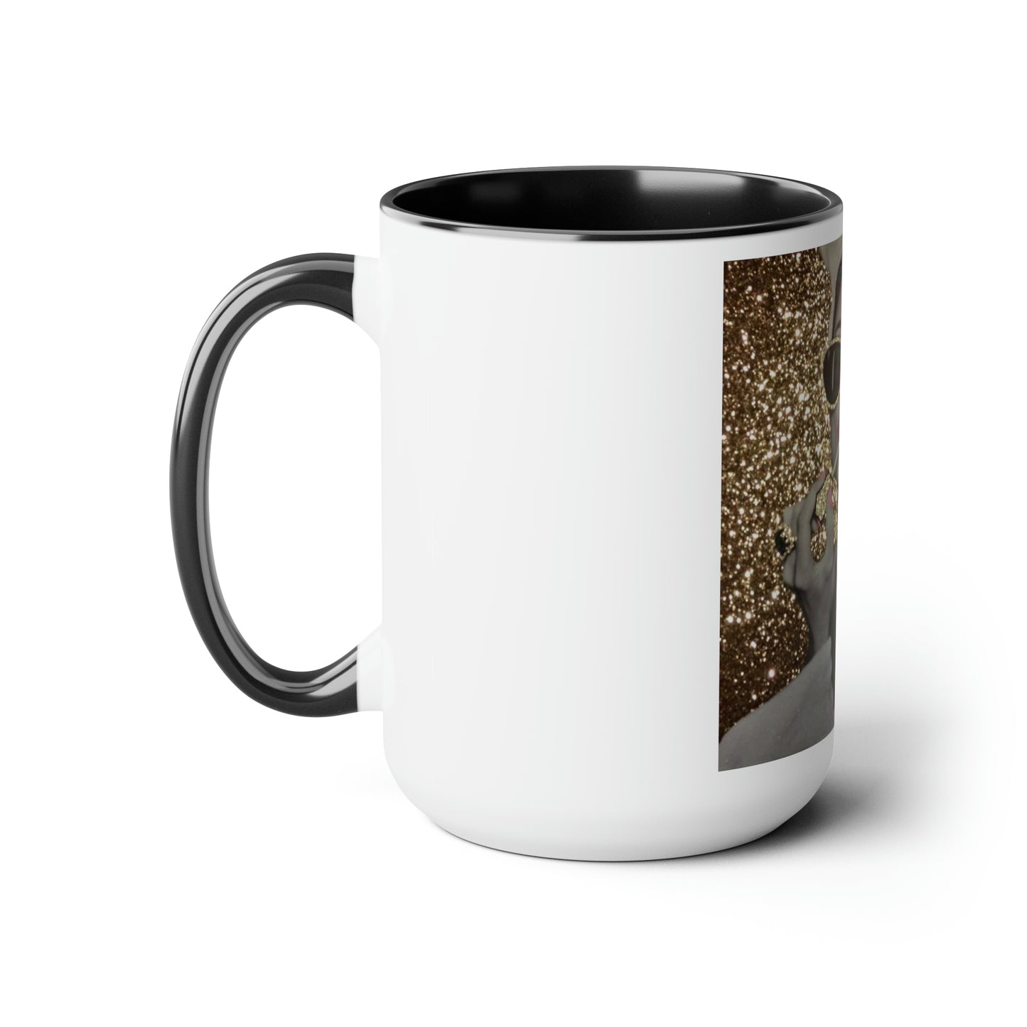 Lip Gloss Two-Tone Coffee Mugs, 15oz