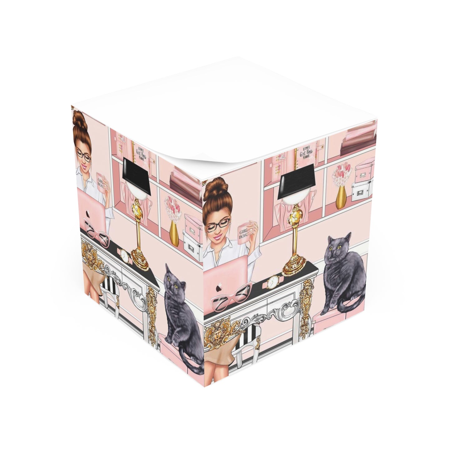 Gal boss Note Cube