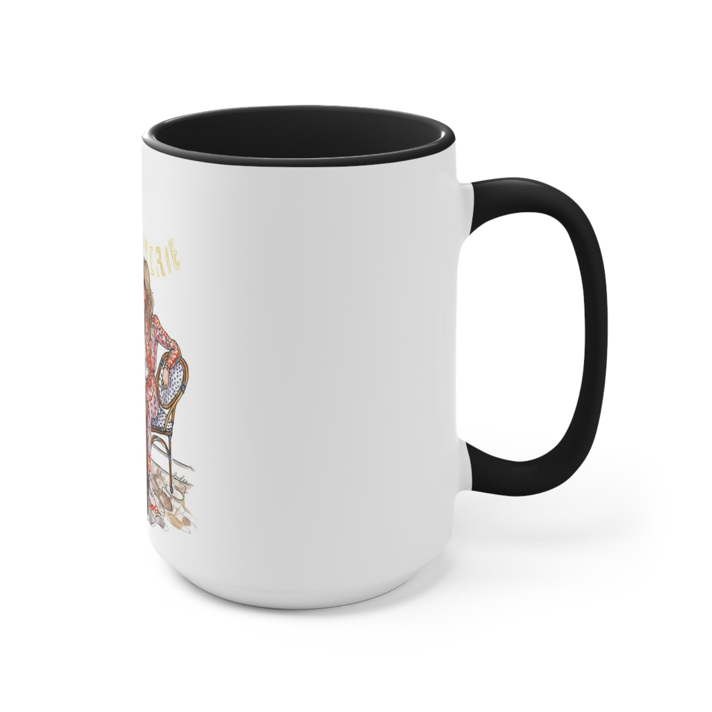 Coffee Shop Chats Accent Mug