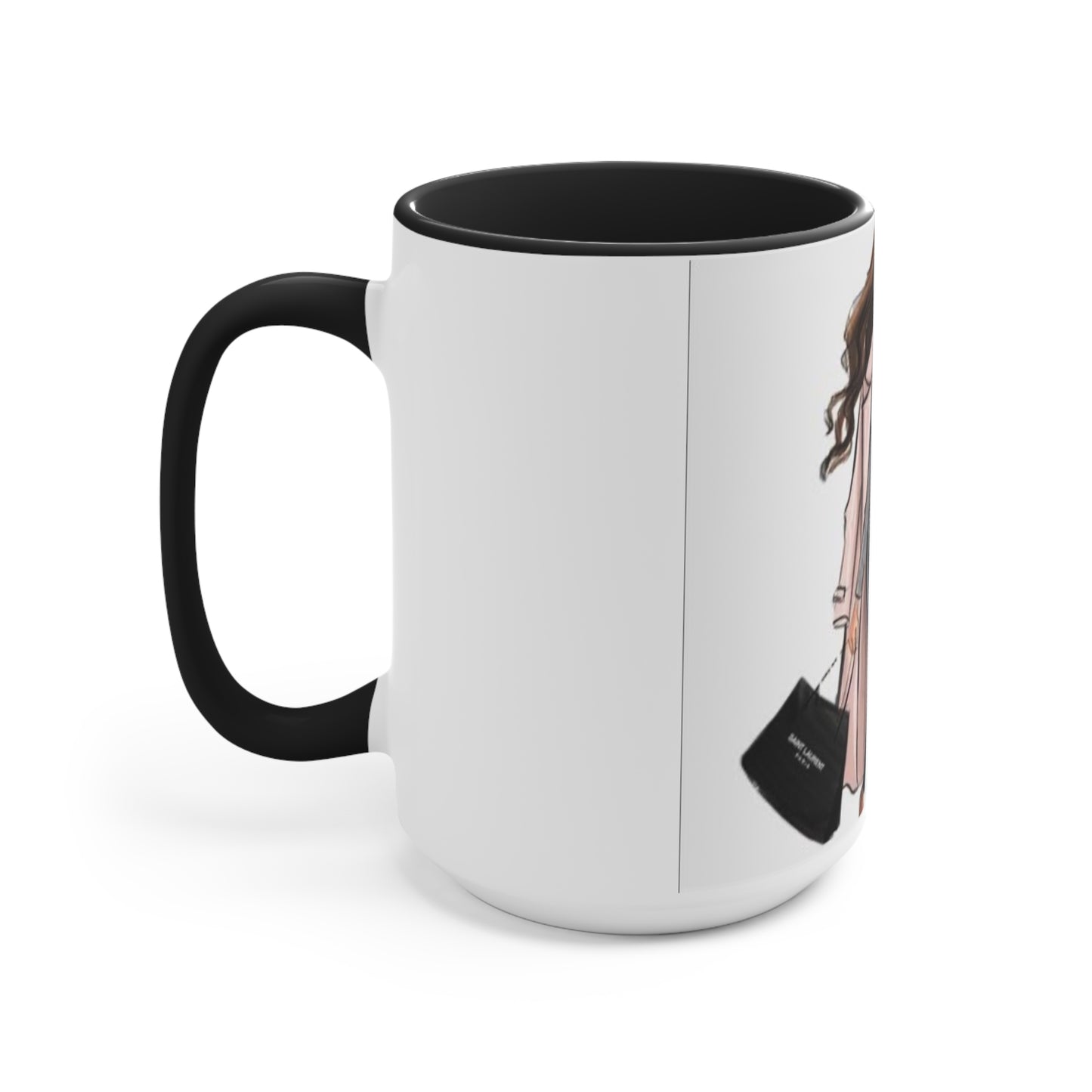 Fall in Paris Accent Mug