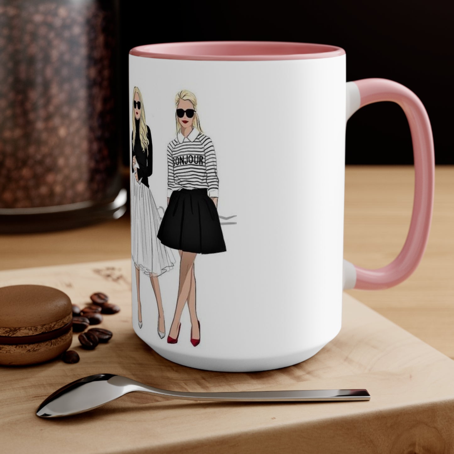 Strike a Pose Accent Mug