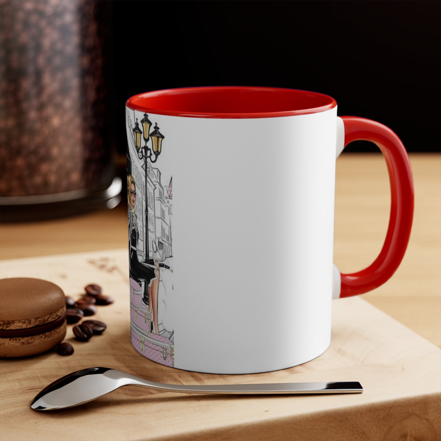 Scooting Around Accent Mug