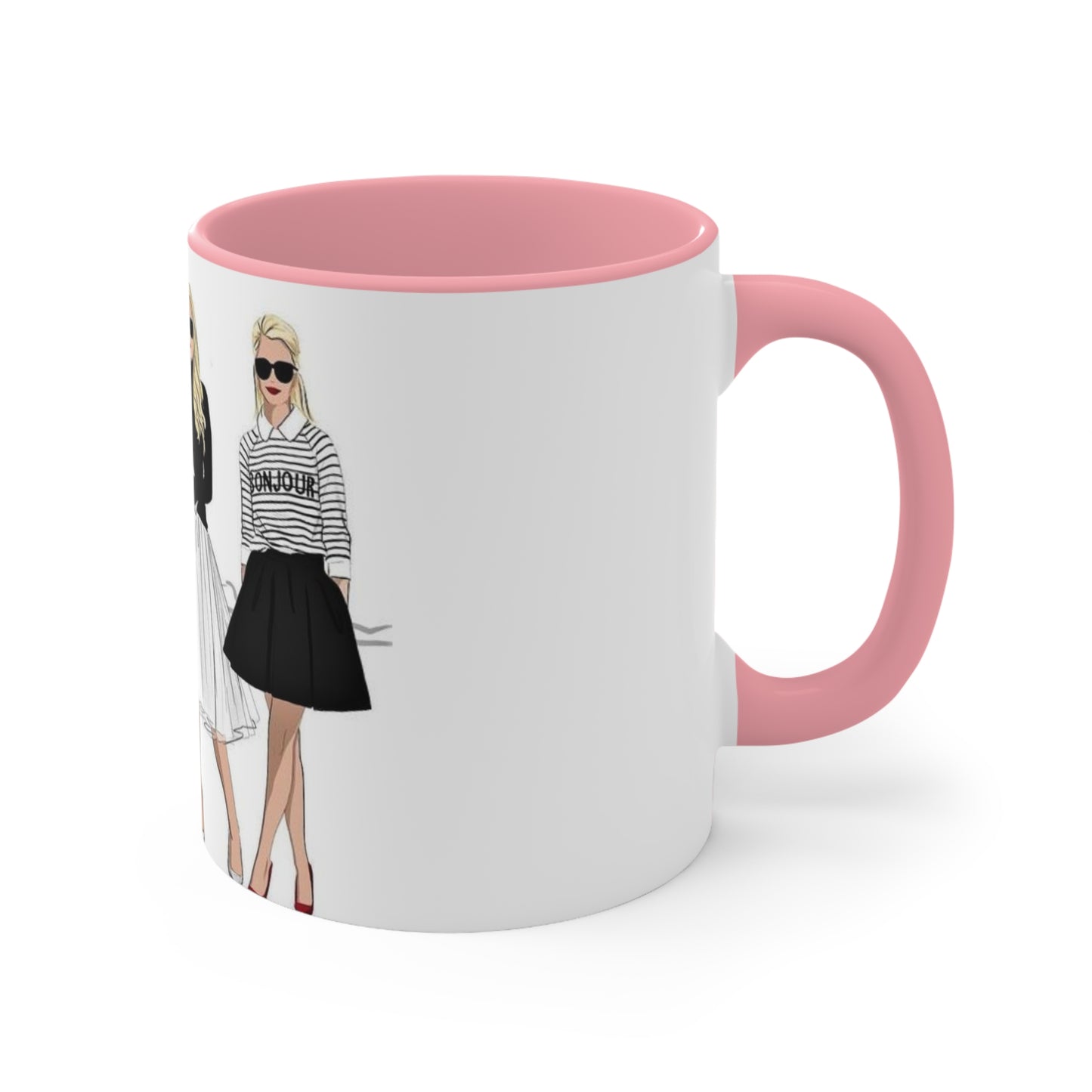 Strike a Pose Accent Mug