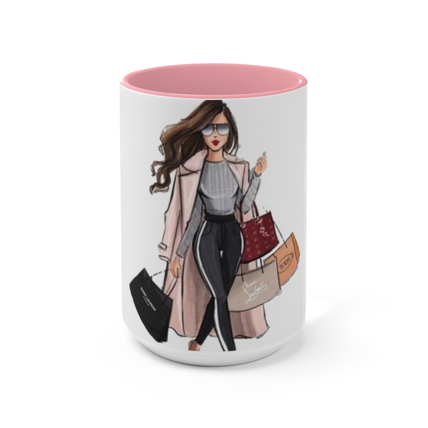 Fall in Paris Accent Mug