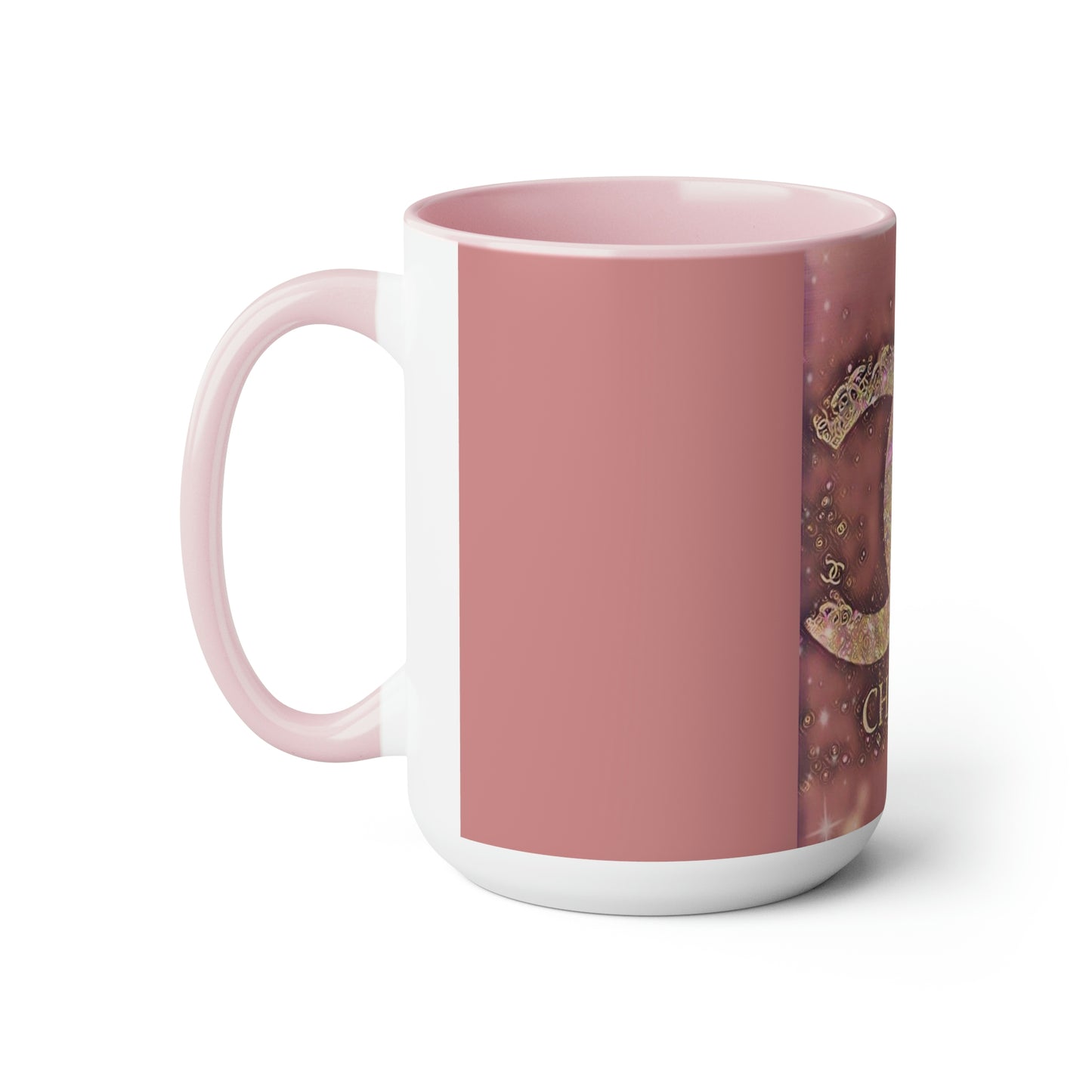 CC Two-Tone Coffee Mugs, 15oz