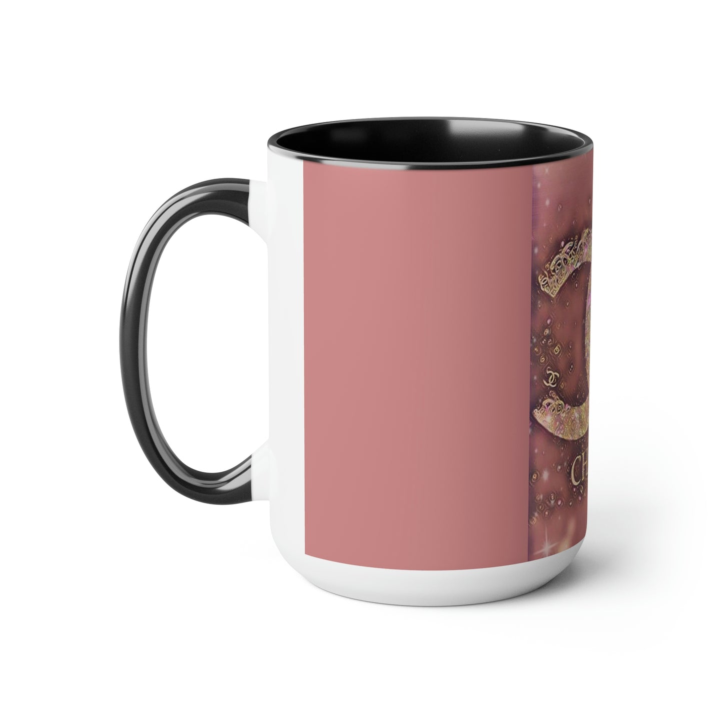 CC Two-Tone Coffee Mugs, 15oz