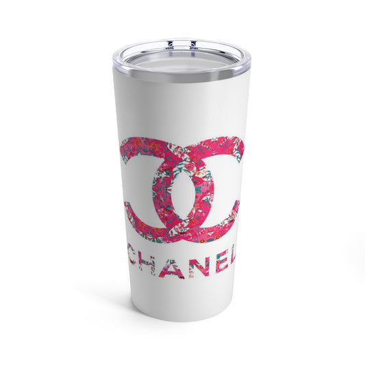 Pink Floral CC Tumbler 20oz