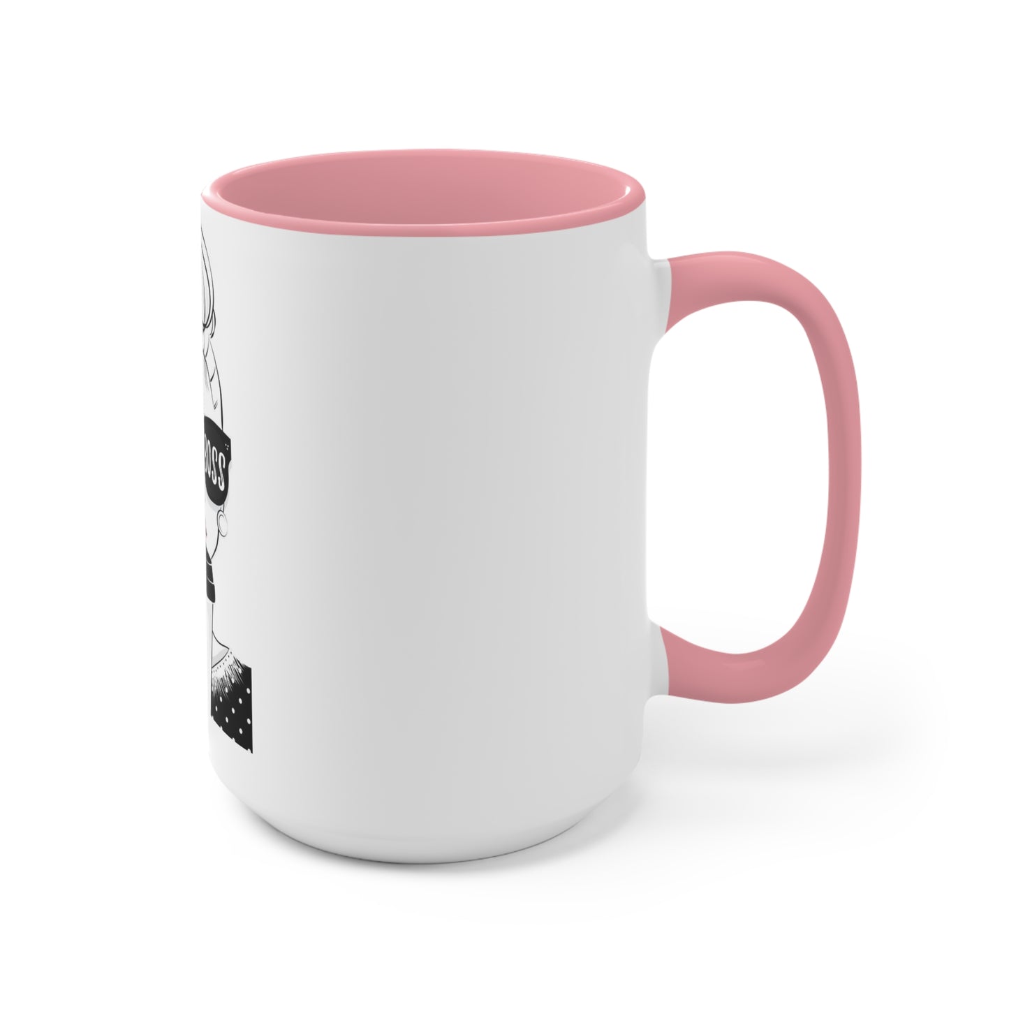 Girl Boss Accent Mug