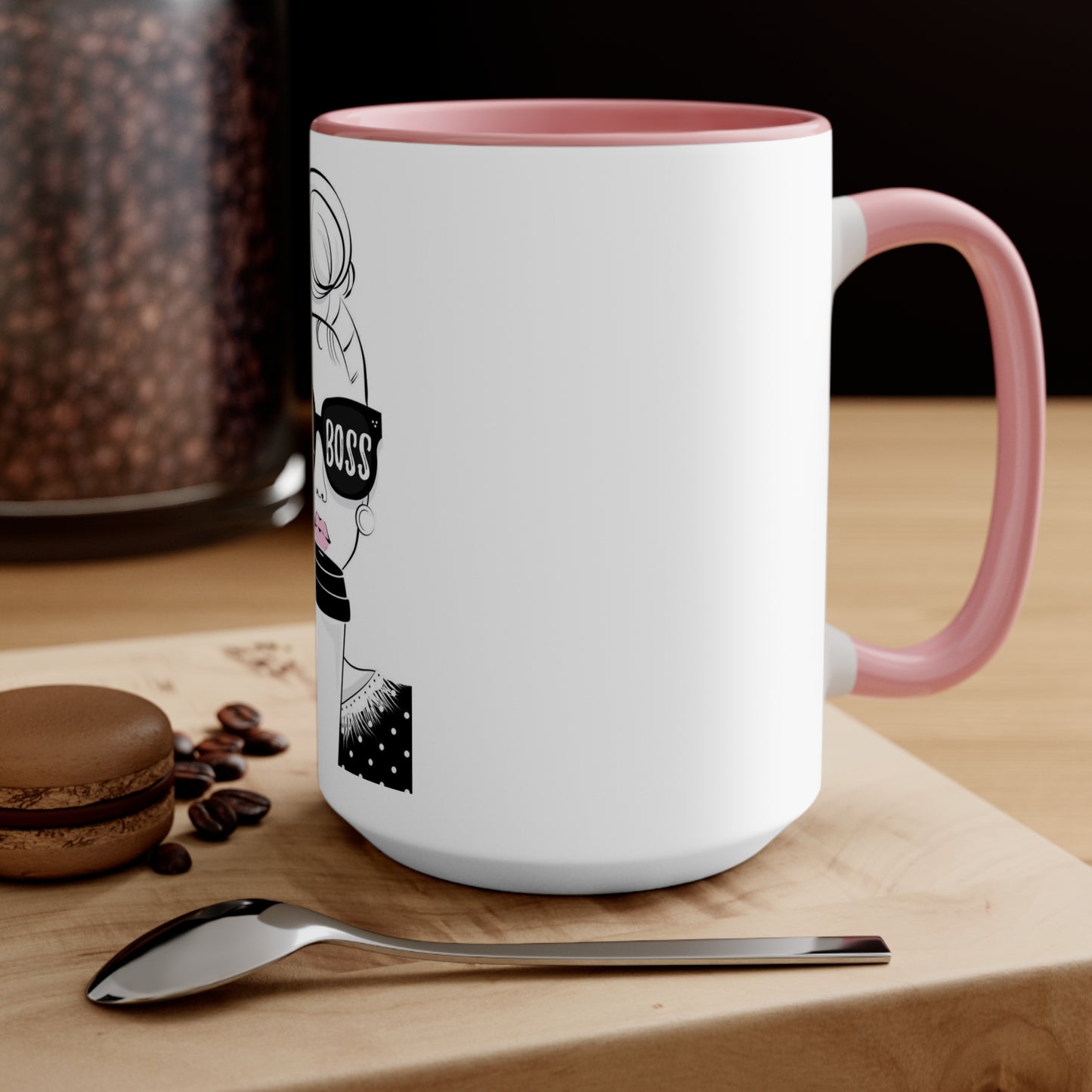 Girl Boss Accent Mug