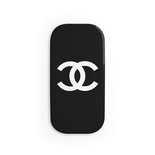 Black CC Phone Click-On Grip