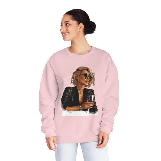 Edgy Chic' Unisex NuBlend® Crewneck Sweatshirt