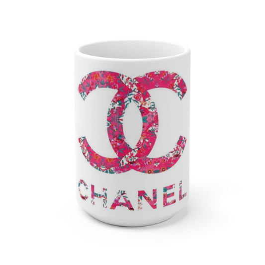 Pink Floral CC Ceramic Mug (EU)