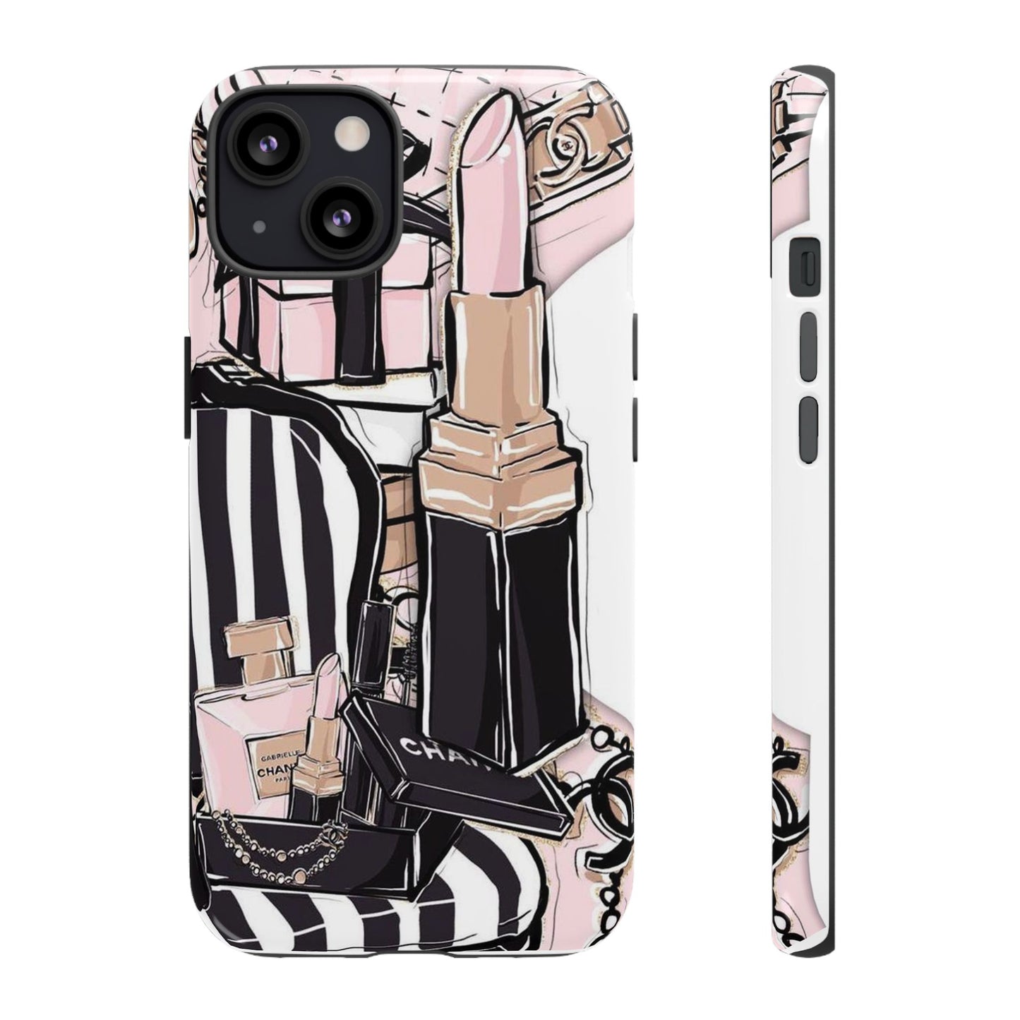 Pin stripe fashion Tough Cases